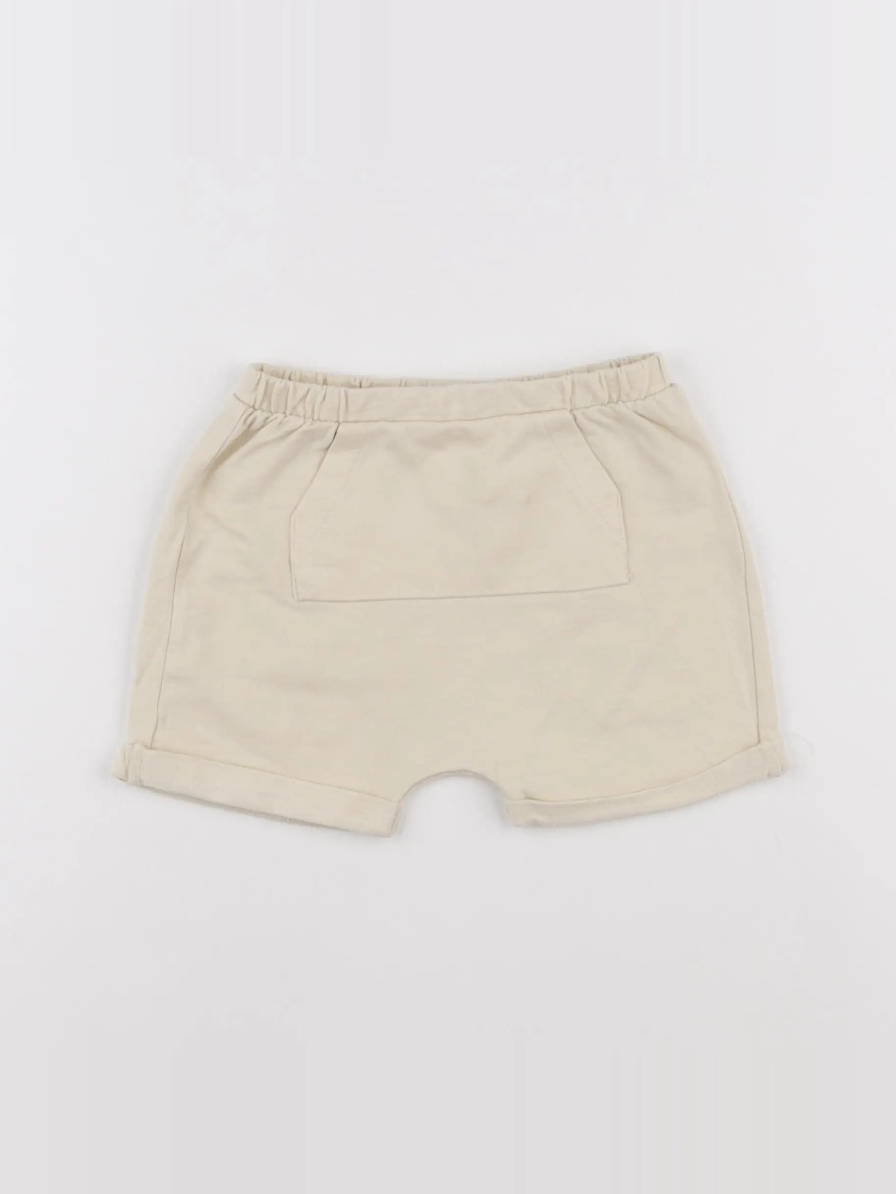 Vertbaudet - short beige - 12 mois