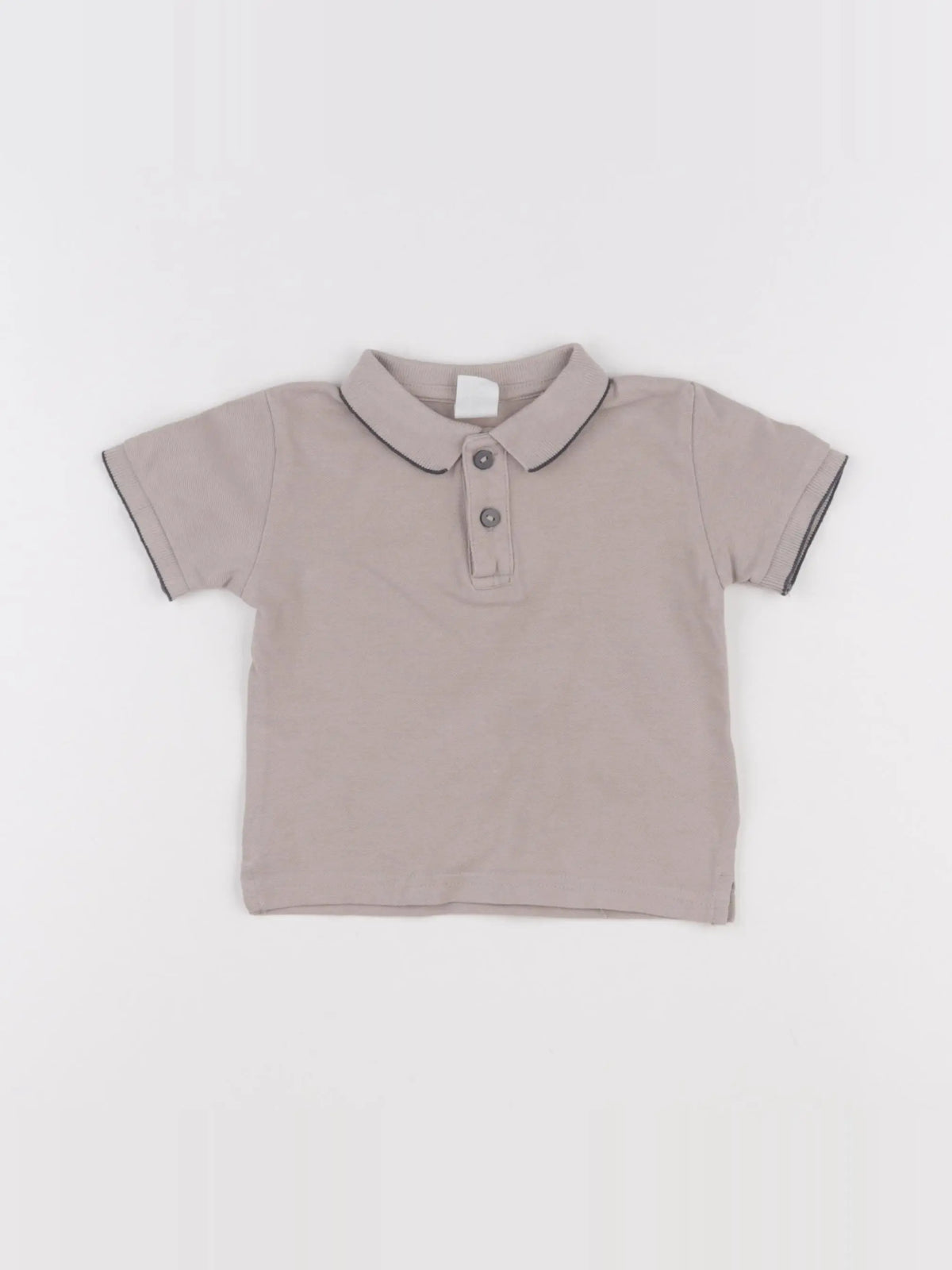 H&M - polo beige - 3/6 mois