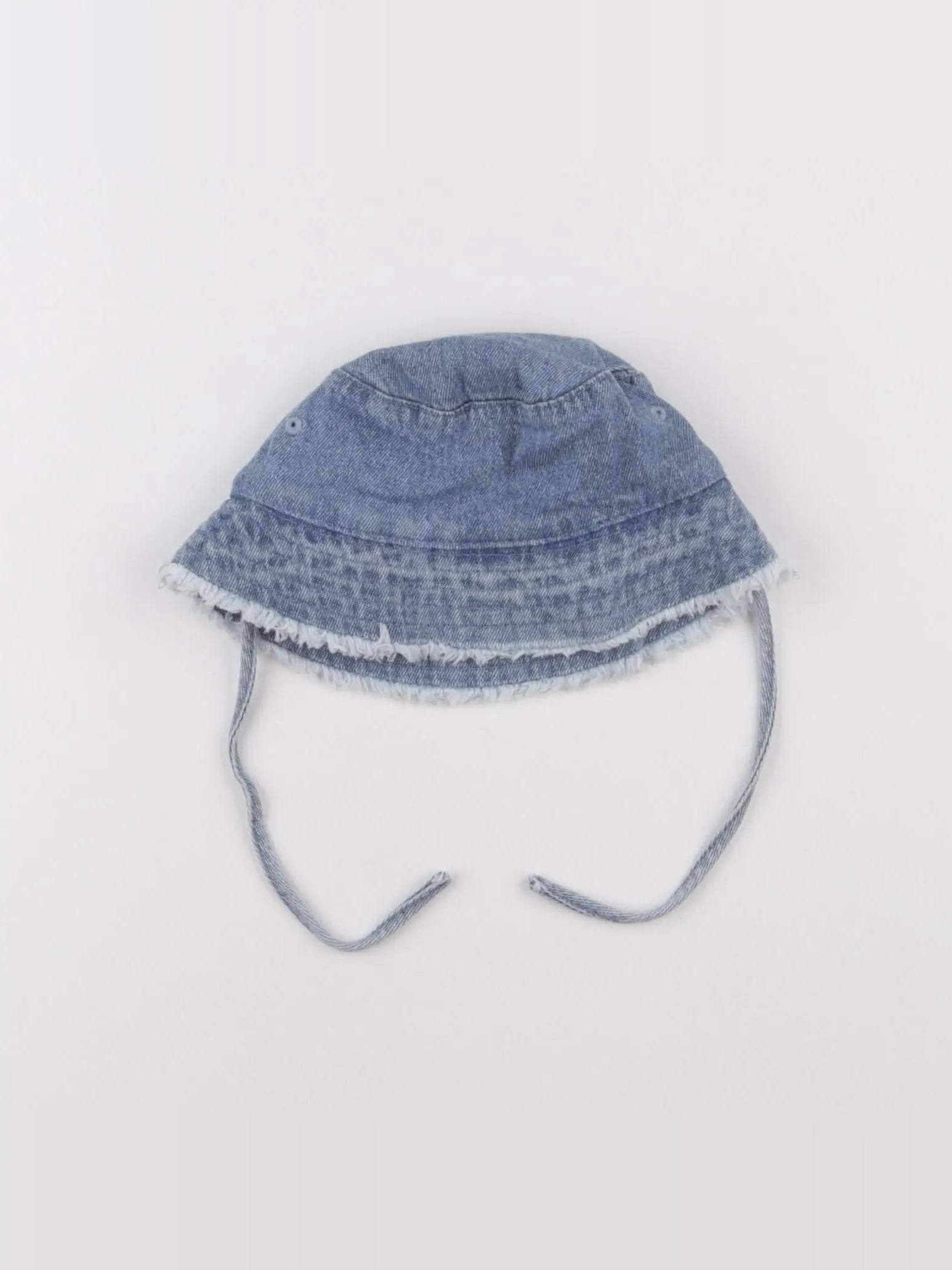 H&M - chapeau bleu - 3/6 mois