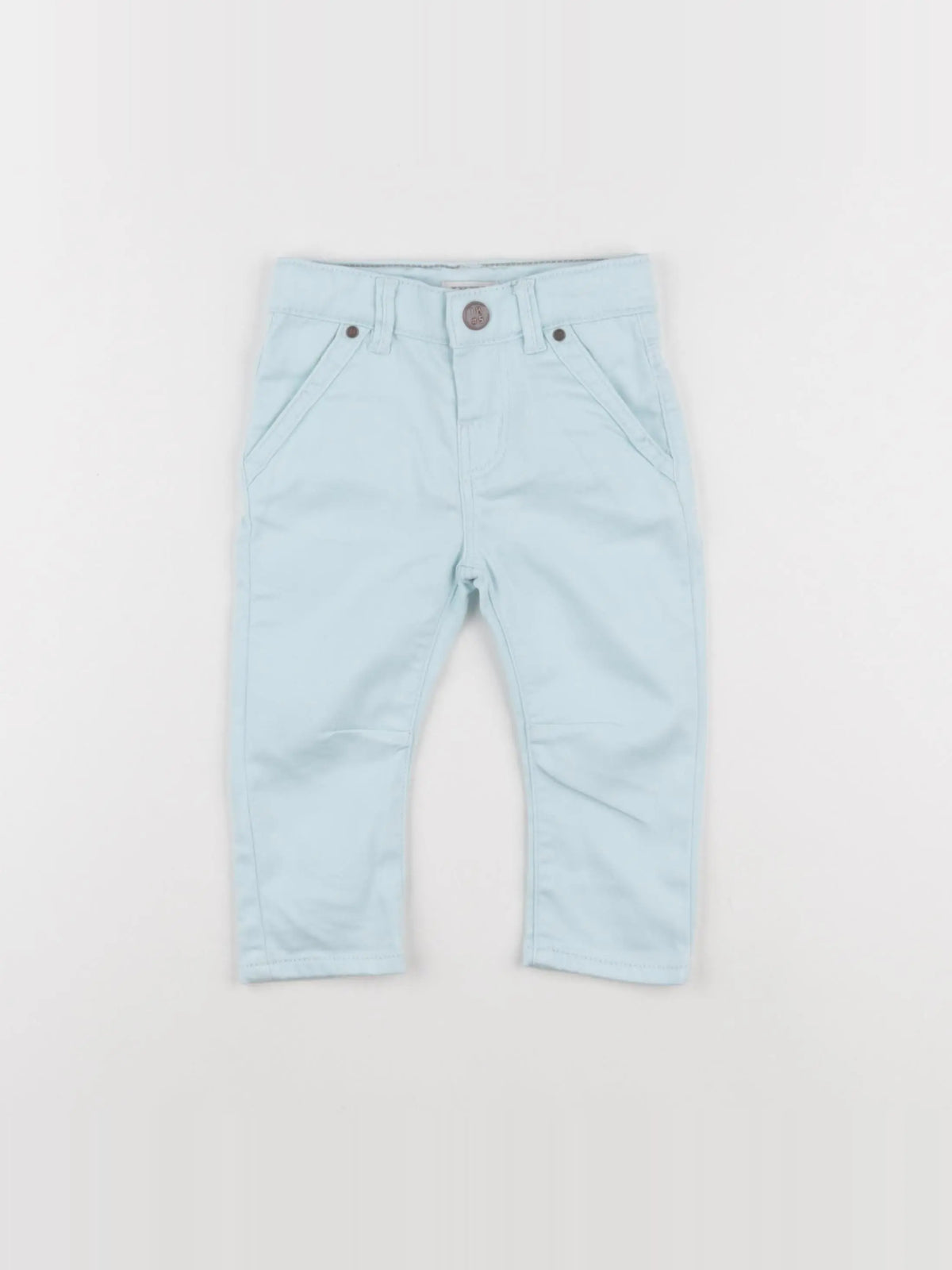 IKKS - pantalon bleu - 12 mois