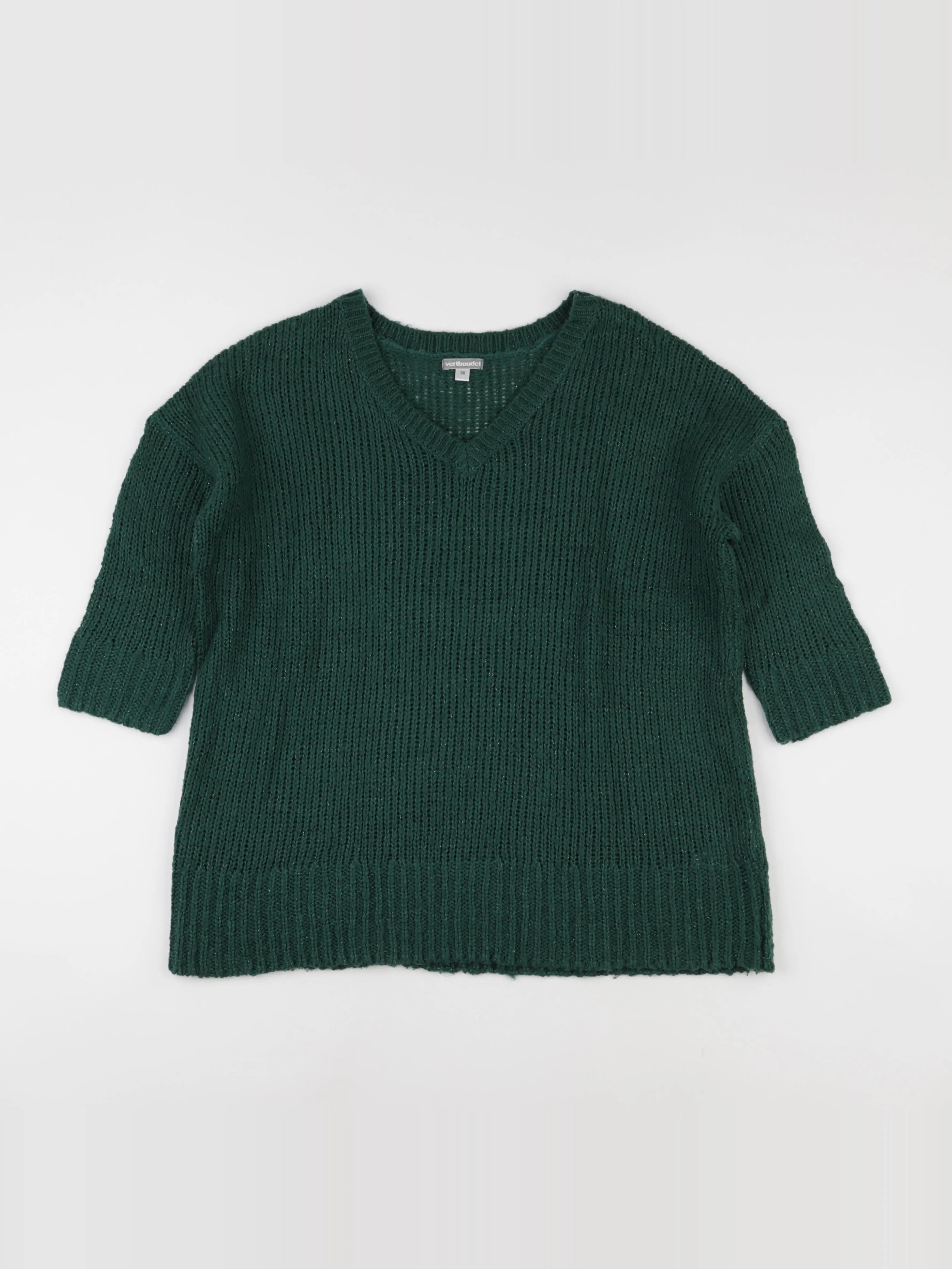 Envie de fraise - pull grossesse vert - 38