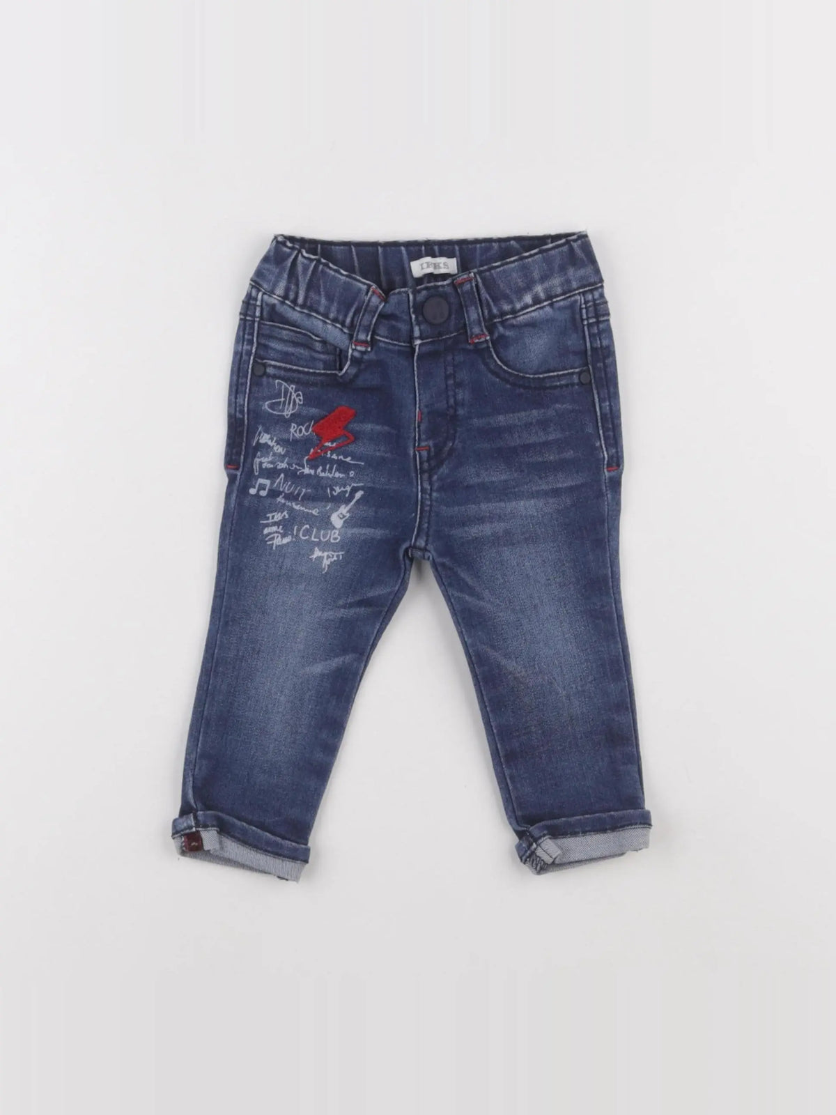 IKKS - jean bleu - 6 mois