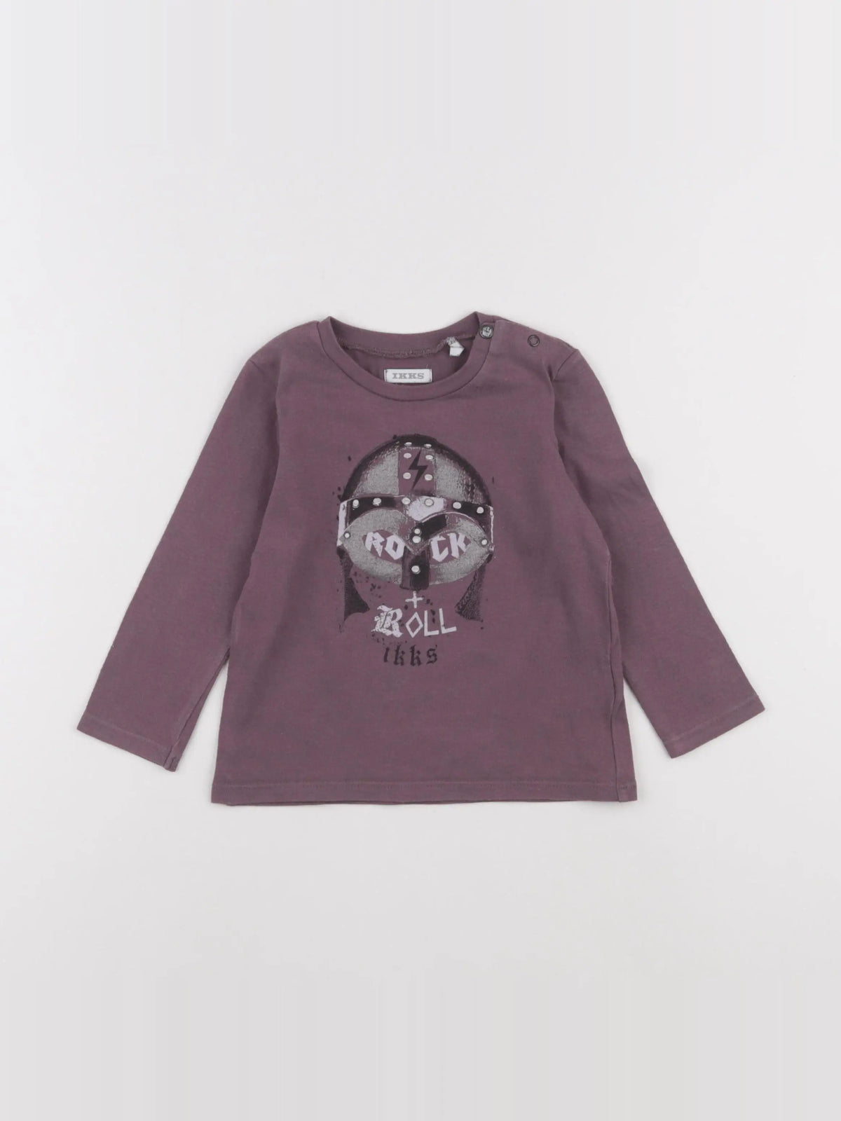 IKKS - tee-shirt taupe - 18 mois