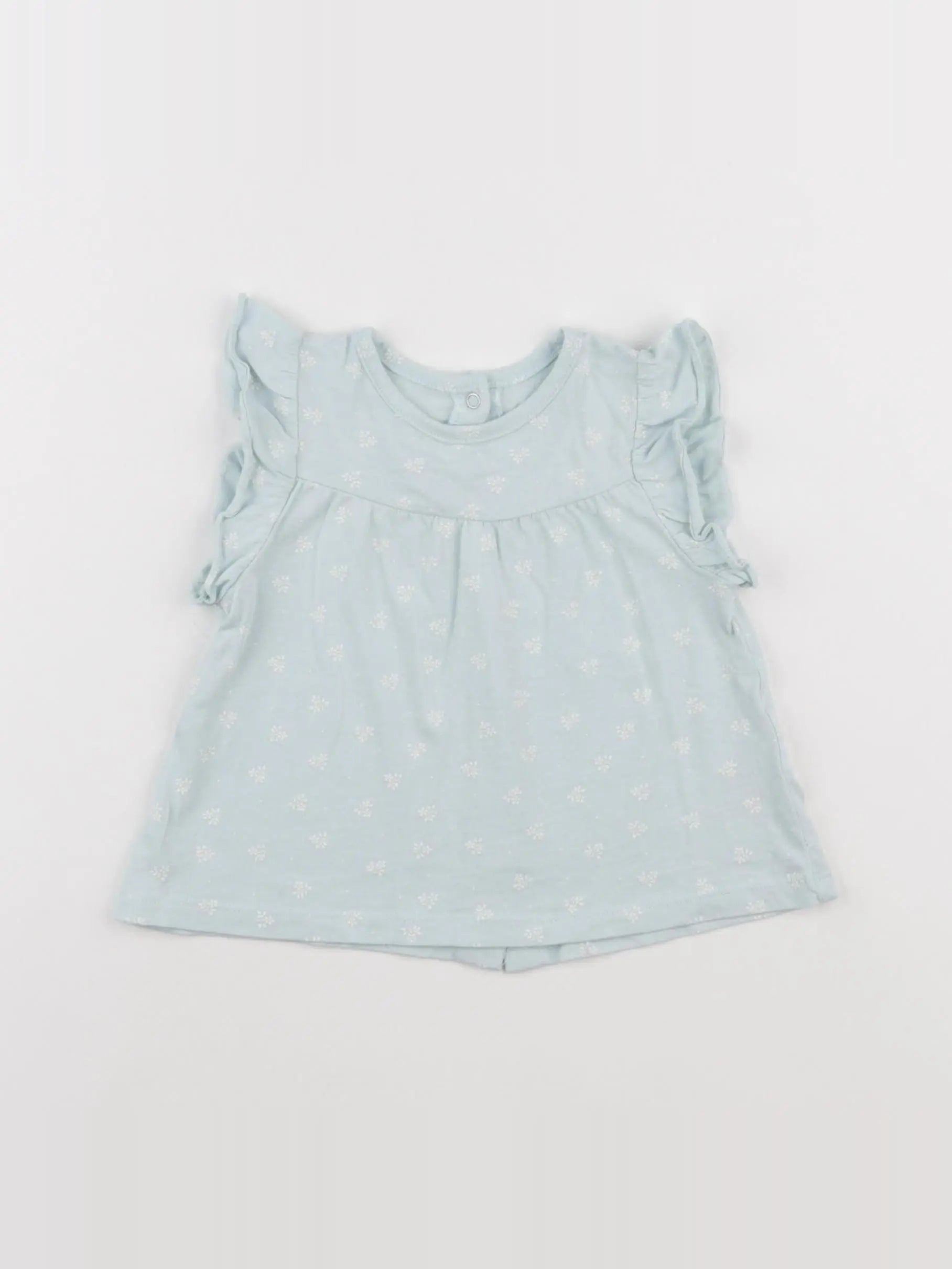 Vertbaudet - tee-shirt bleu - 18 mois
