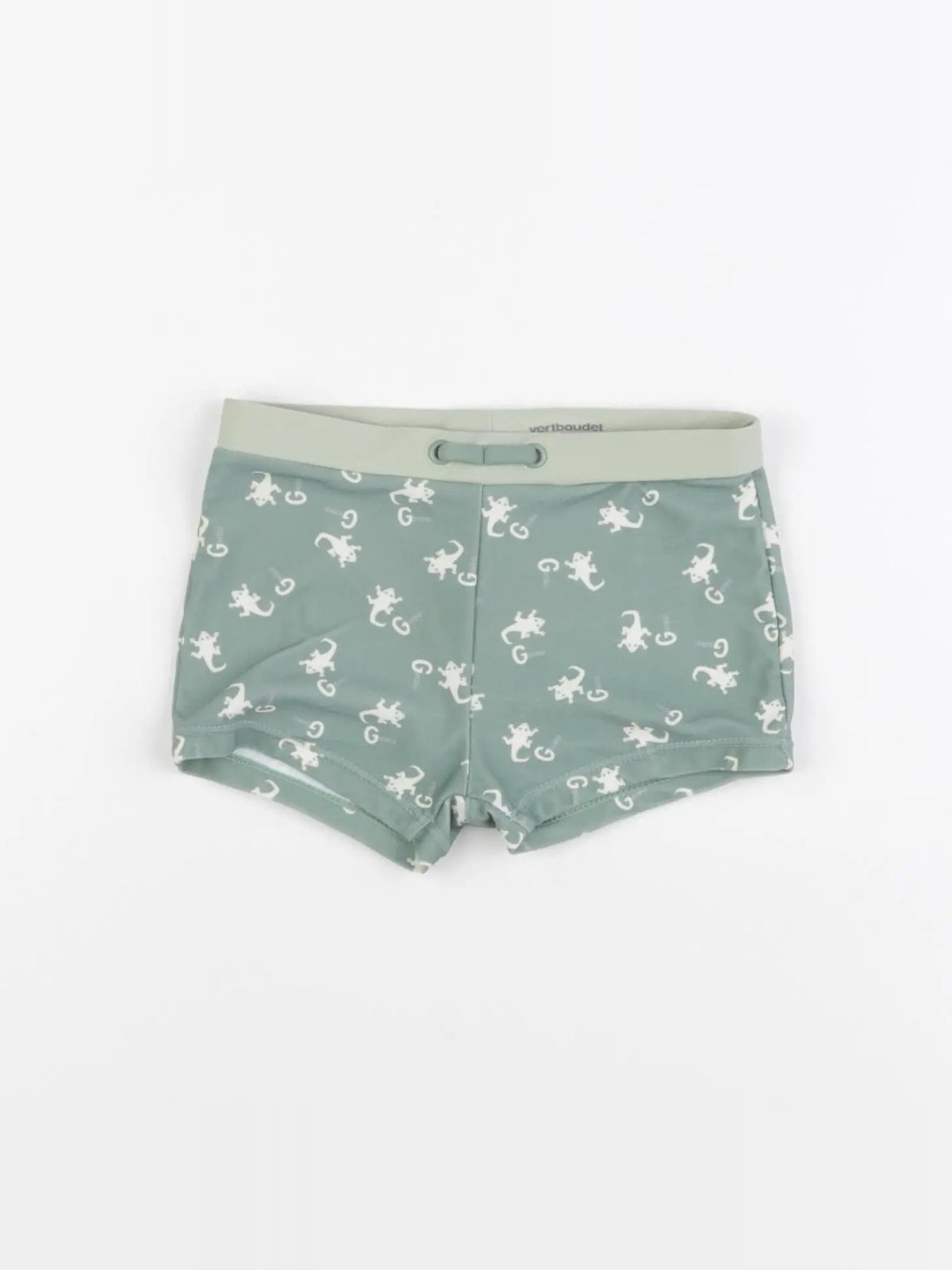 Vertbaudet - maillot de bain vert - 24 mois