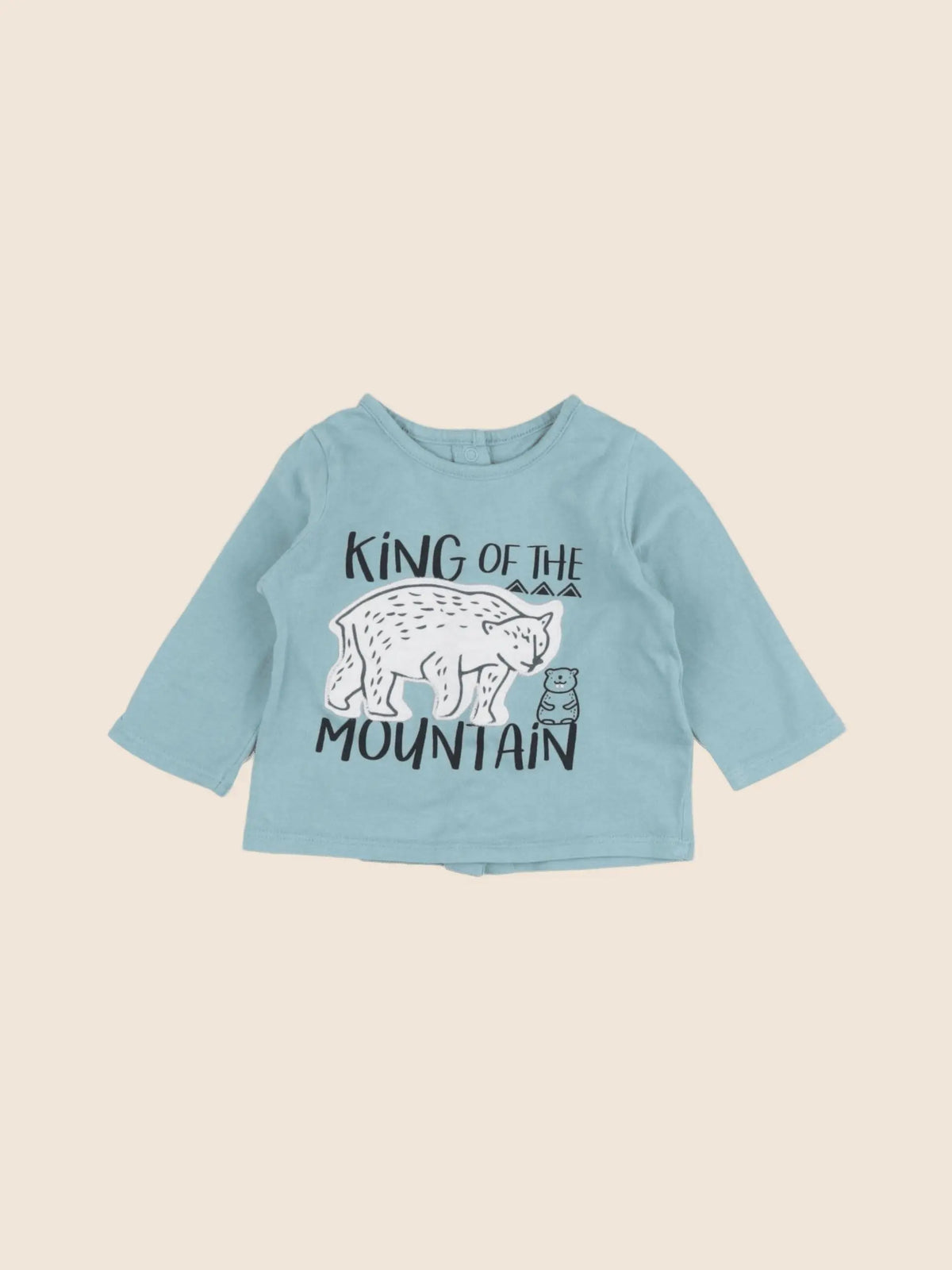 Vertbaudet - tee-shirt vert - 3 mois