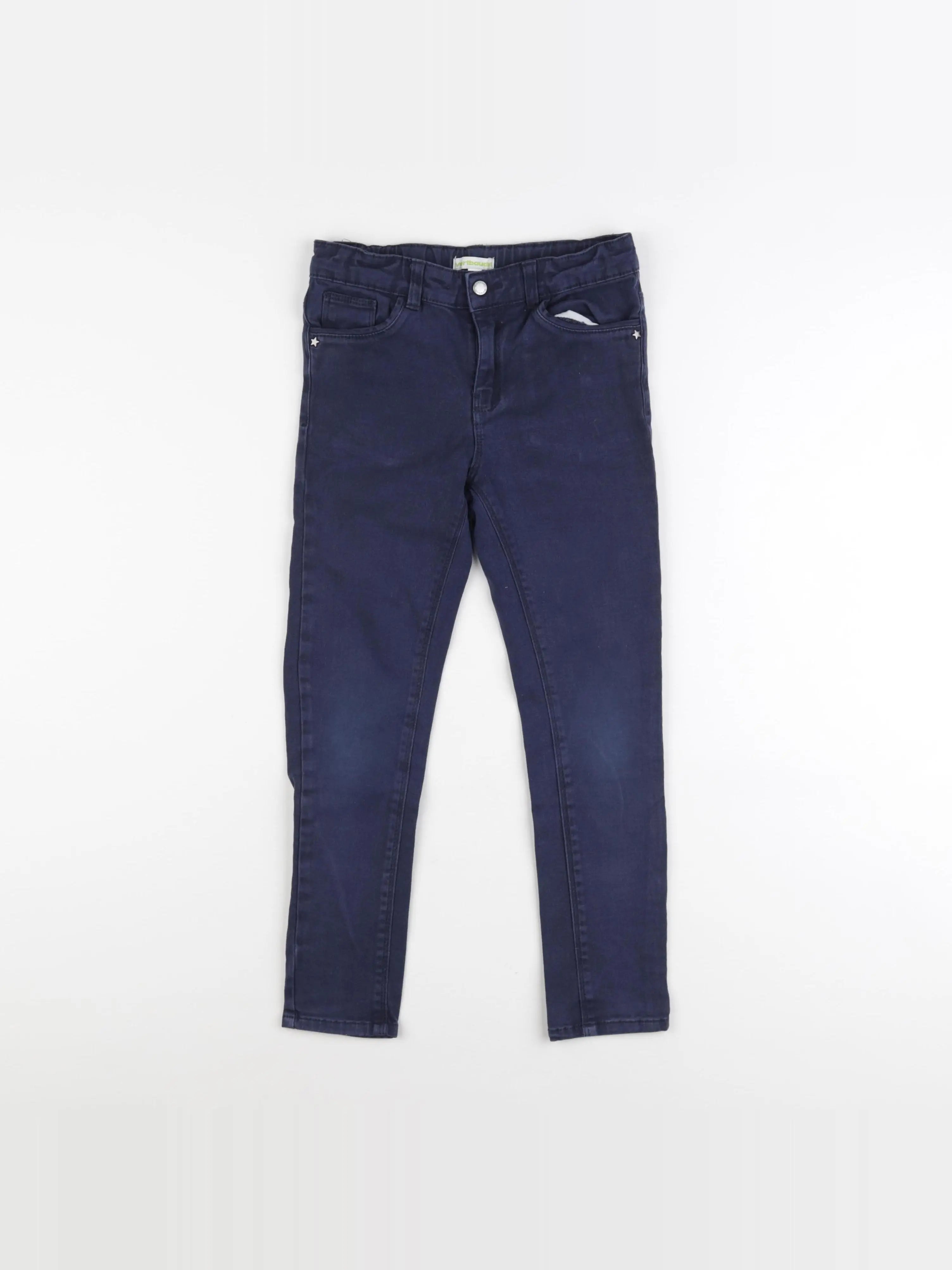 Vertbaudet - jean bleu - 8 ans