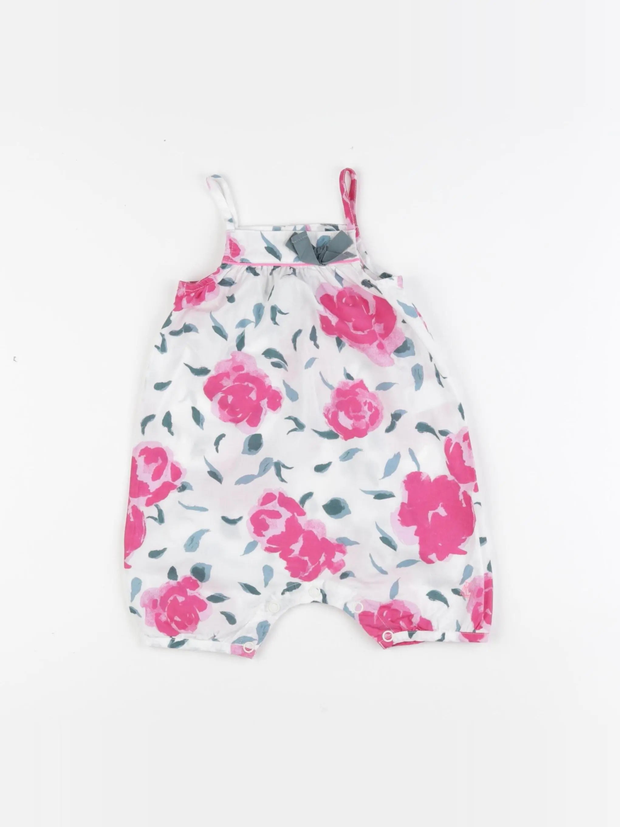 Petit Bateau - combinaison blanc - 3 mois