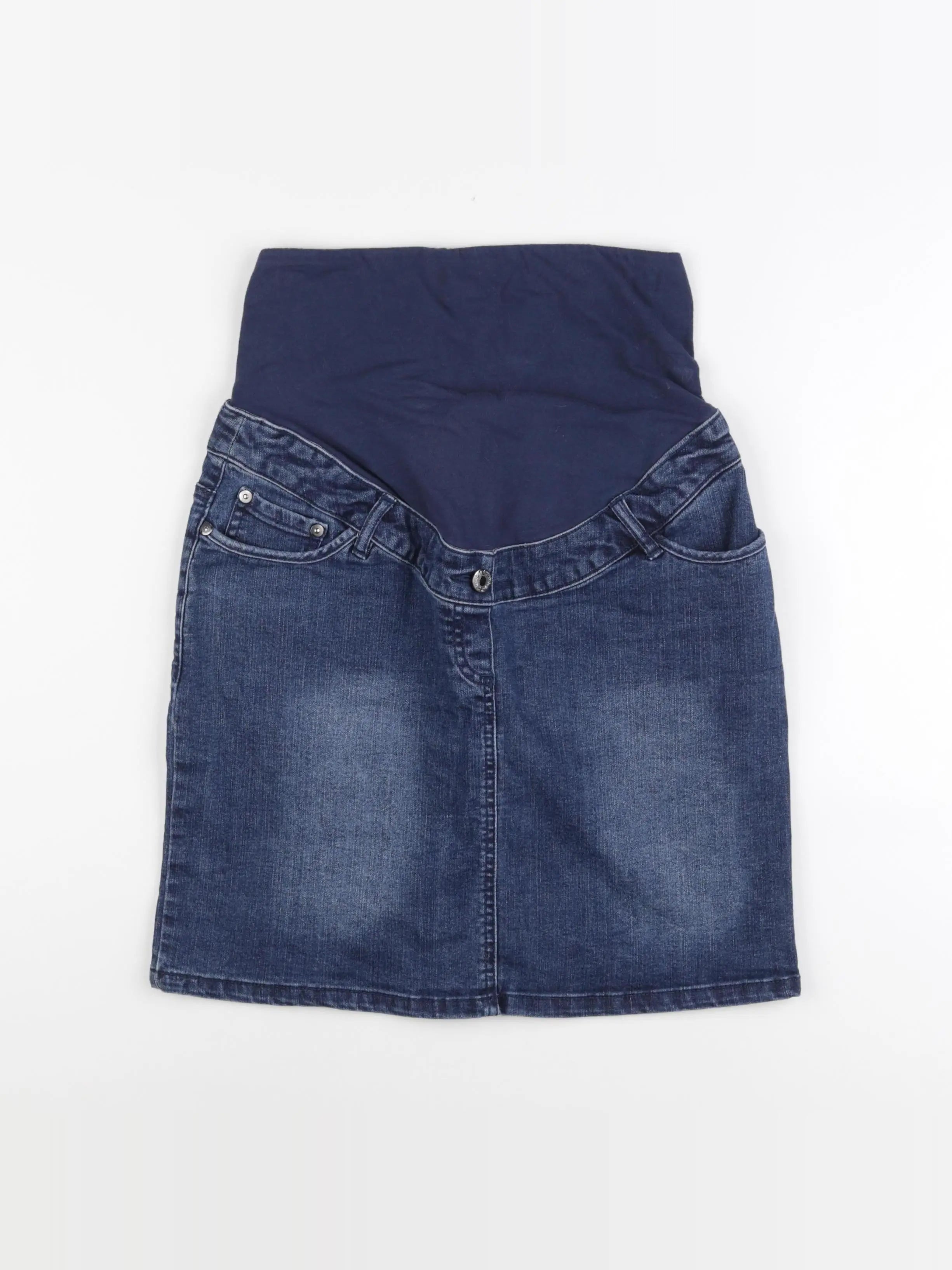 Vertbaudet - jupe grossesse bleu - 36