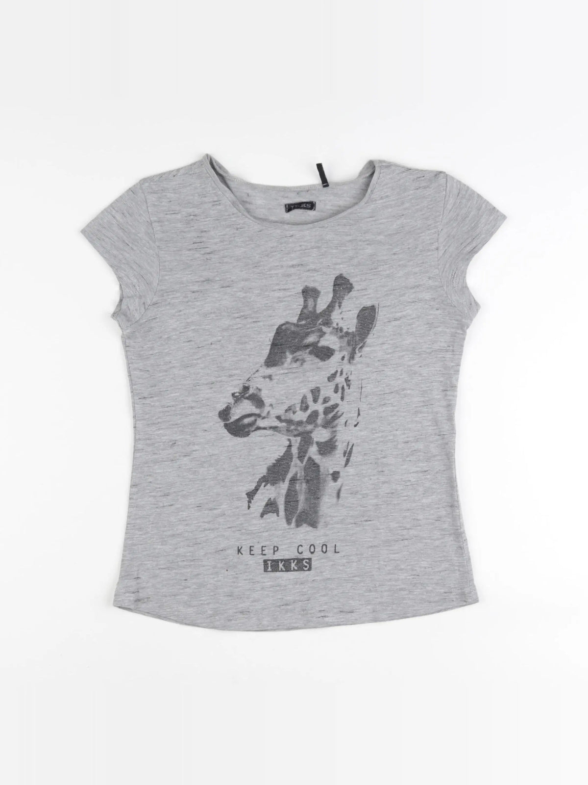 IKKS - tee-shirt gris - 10 ans
