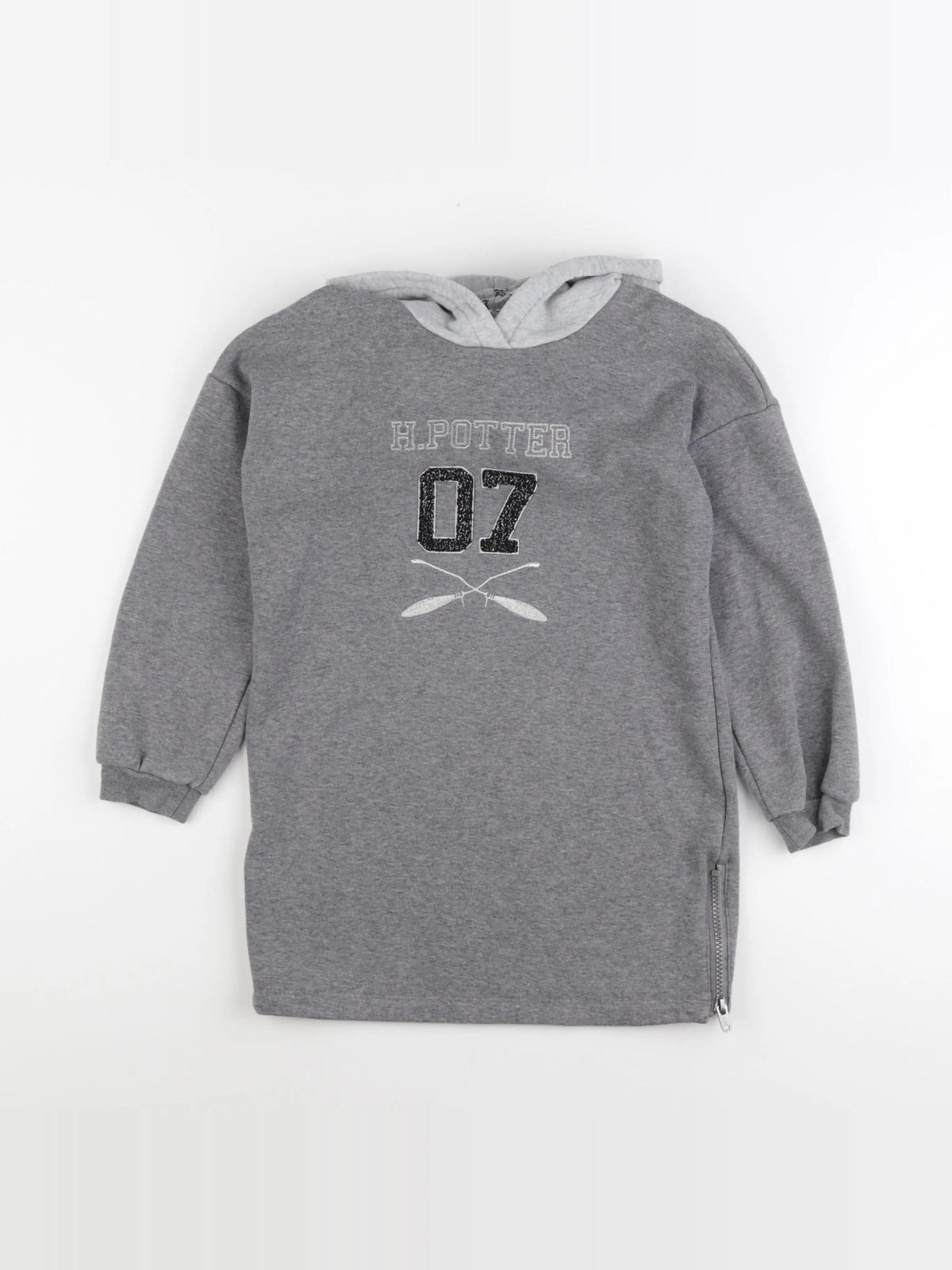 IKKS - robe gris - 8 ans