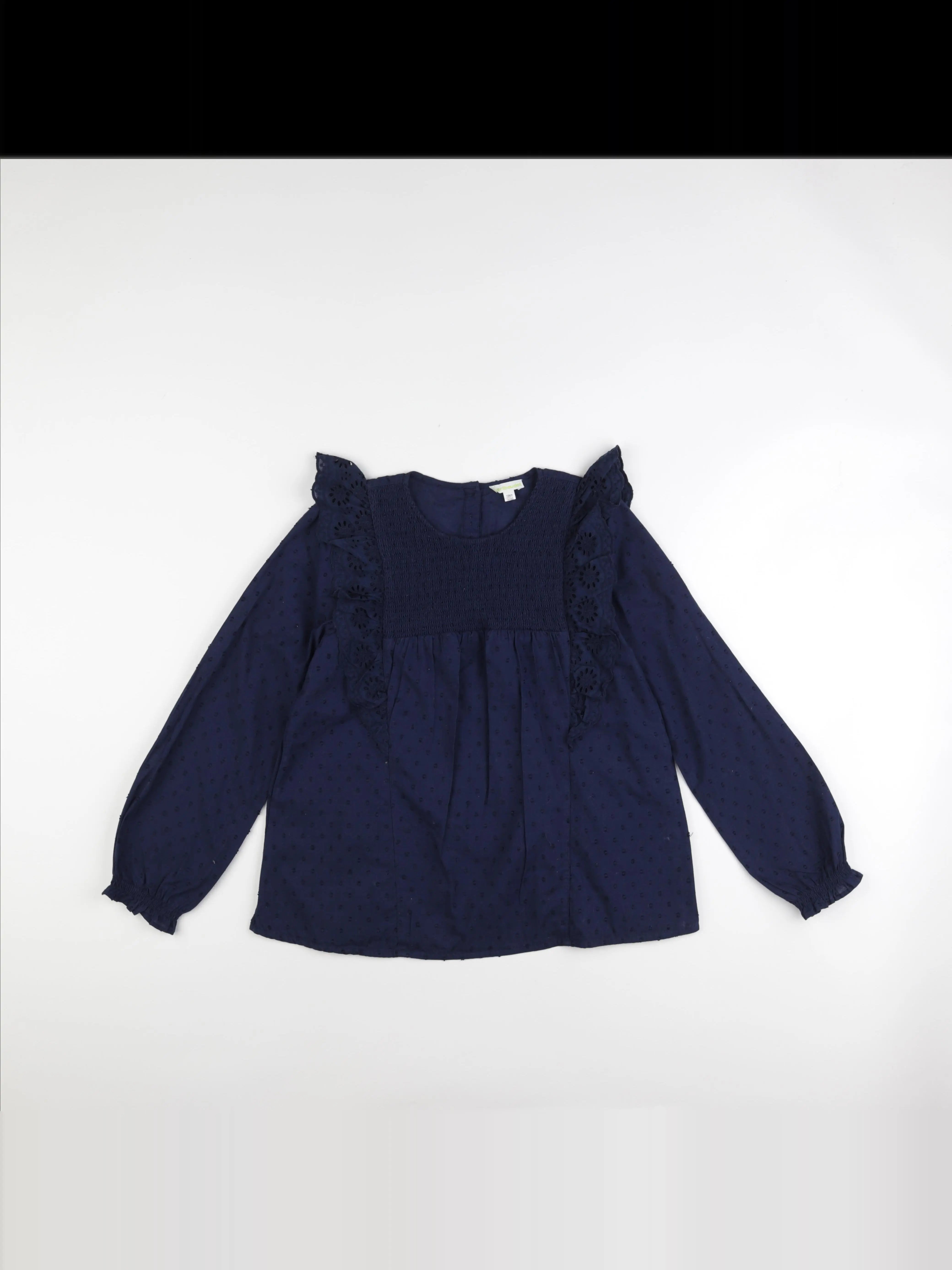 Vertbaudet - blouse bleu - 14 ans