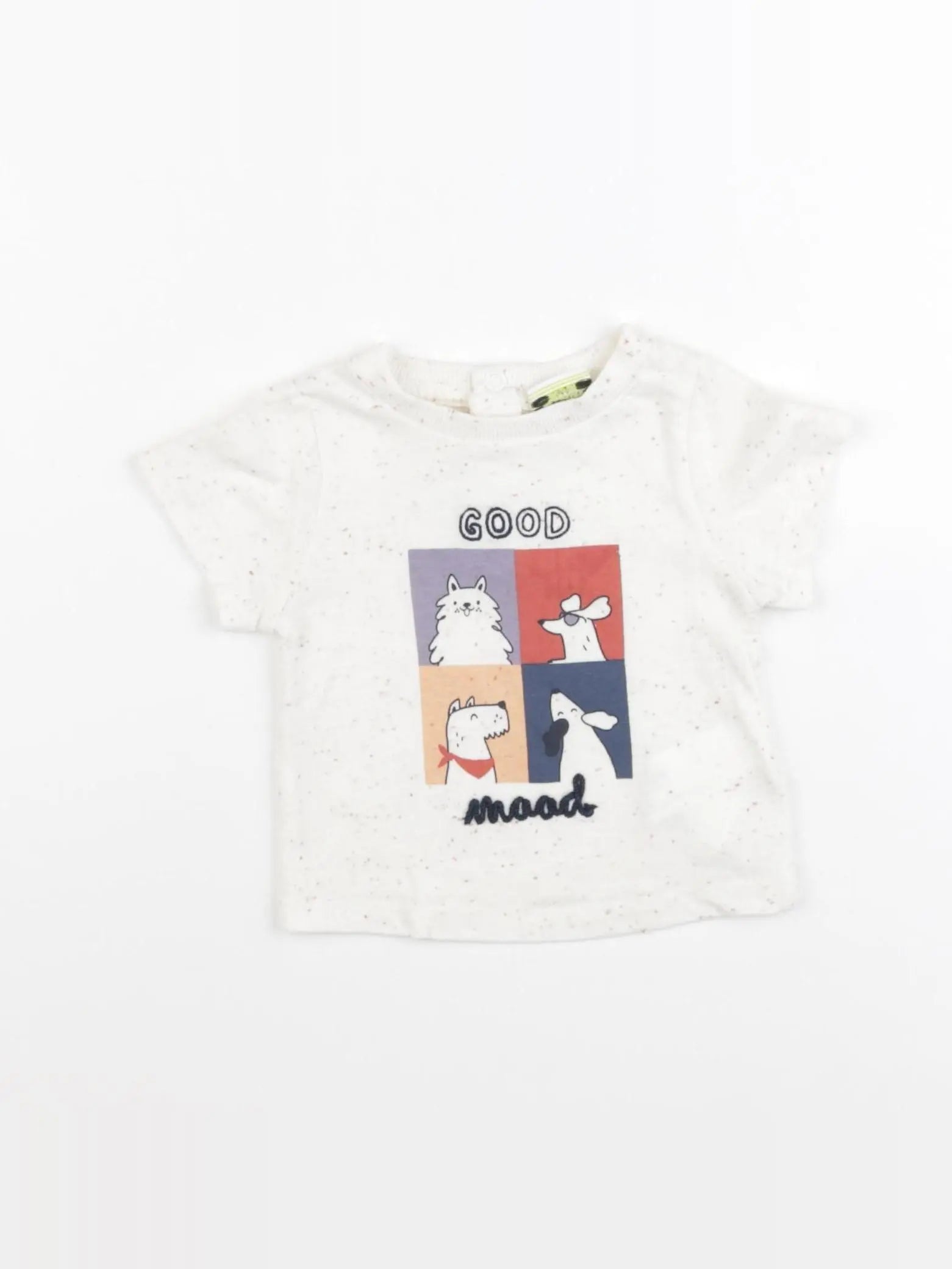Tape à l'oeil - tee-shirt beige - 3 mois