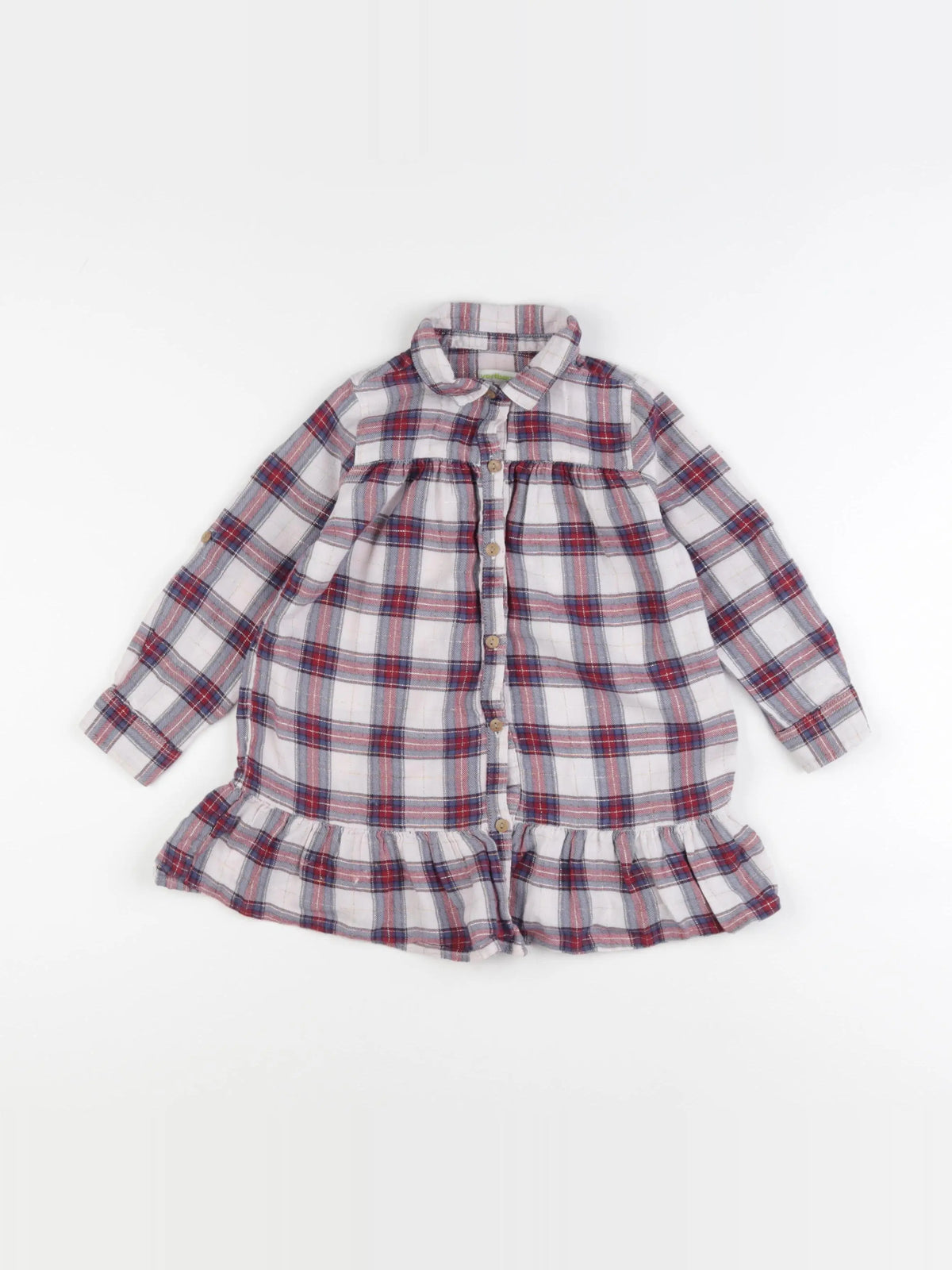 Vertbaudet - robe multicolore - 3 ans