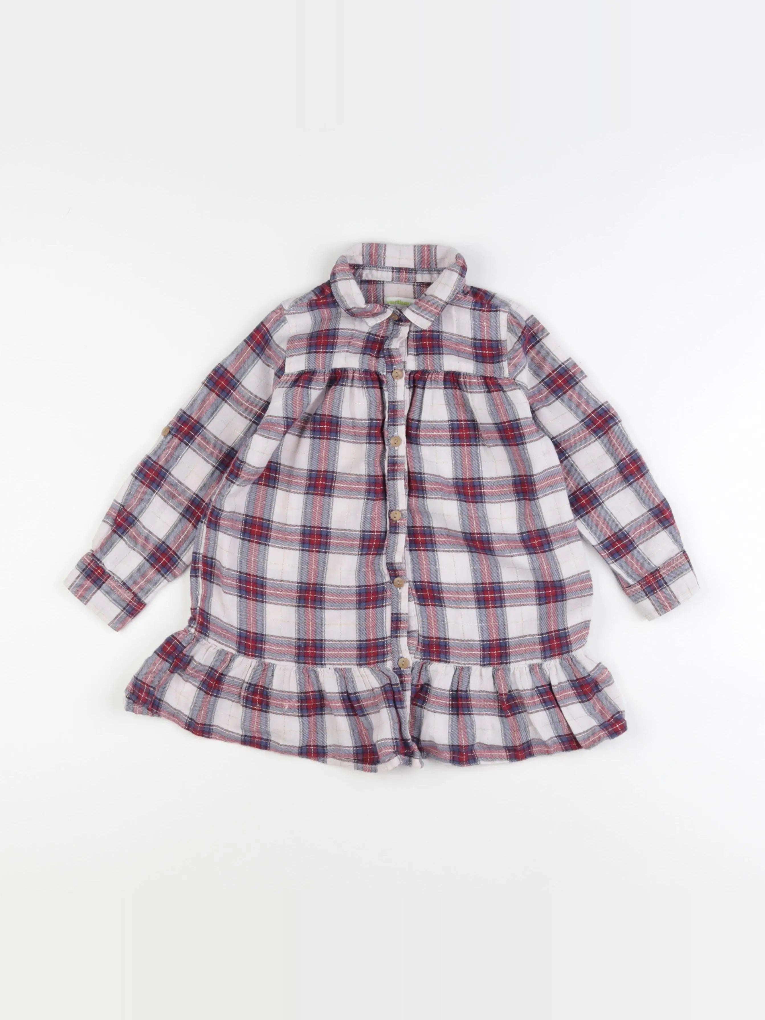 Vertbaudet - robe multicolore - 3 ans