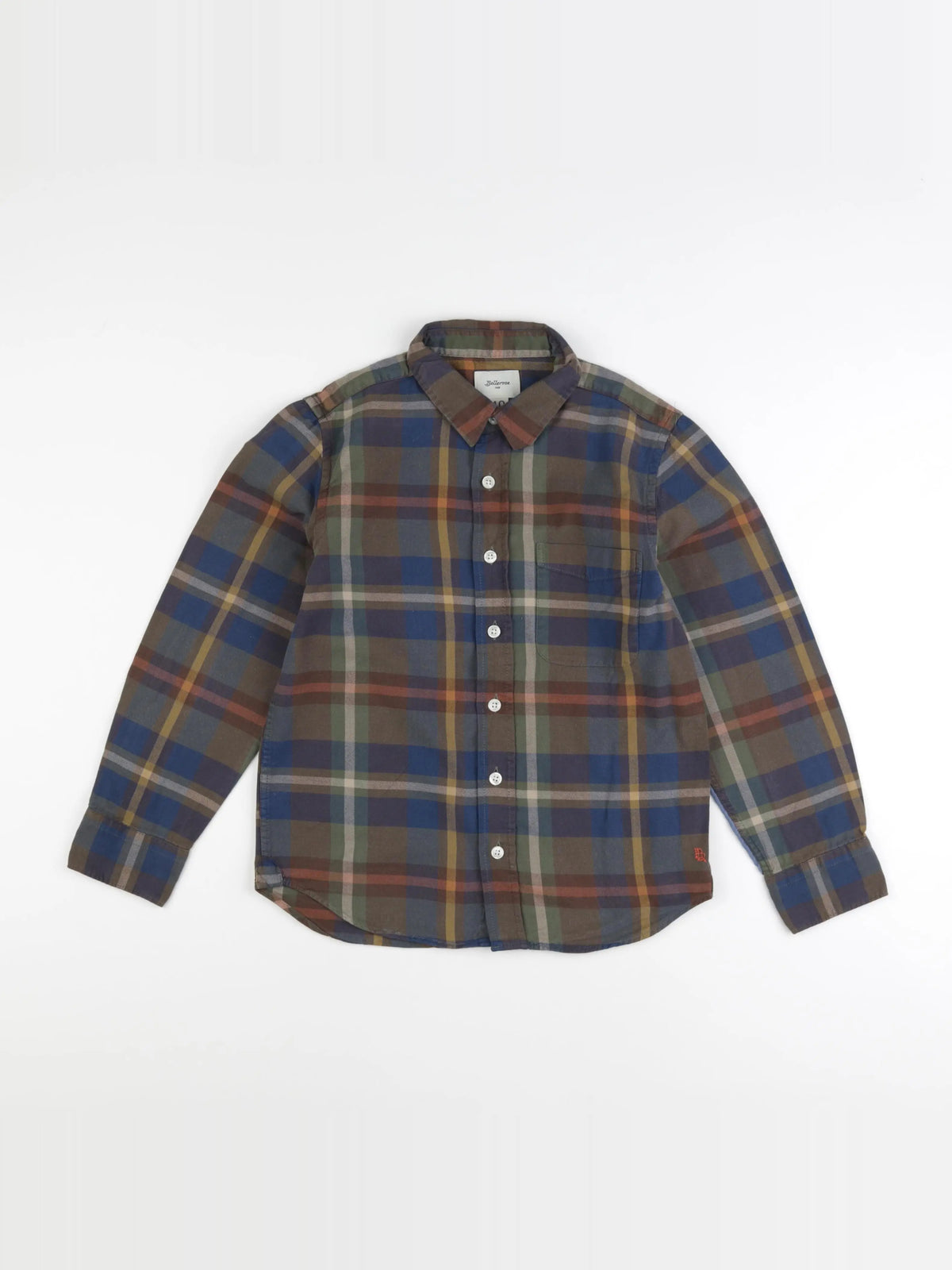 Bellerose - chemise marron - 10 ans