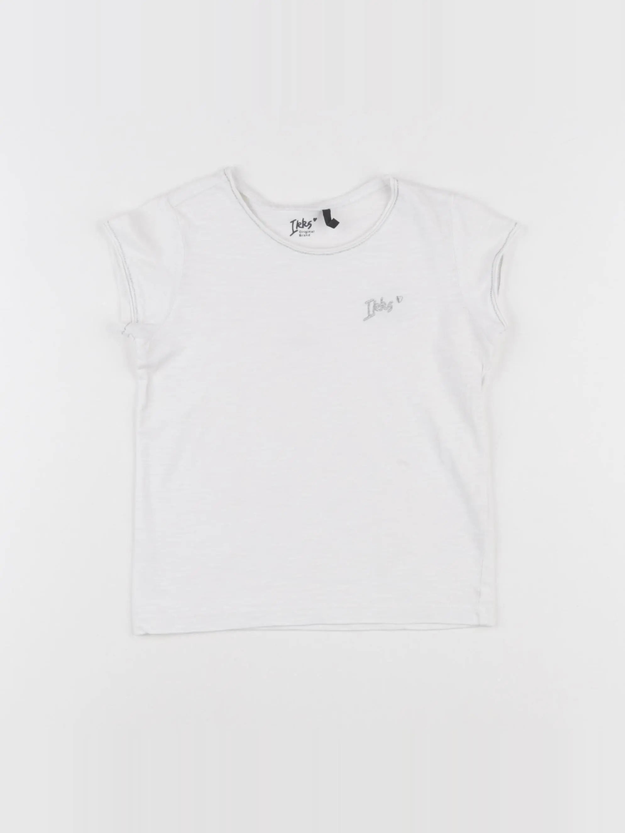 IKKS - tee-shirt blanc - 4 ans