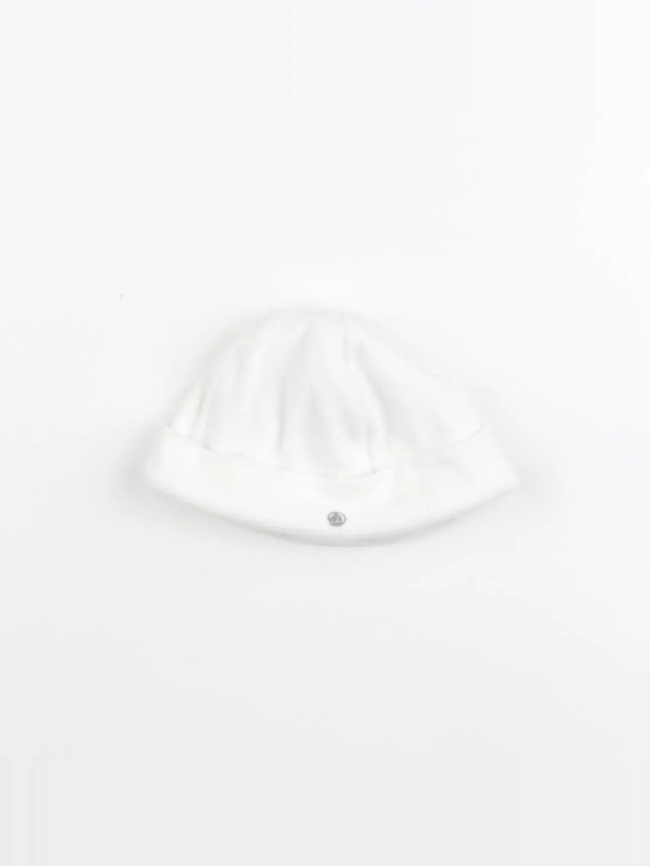 Petit Bateau - bonnet blanc - 6 mois