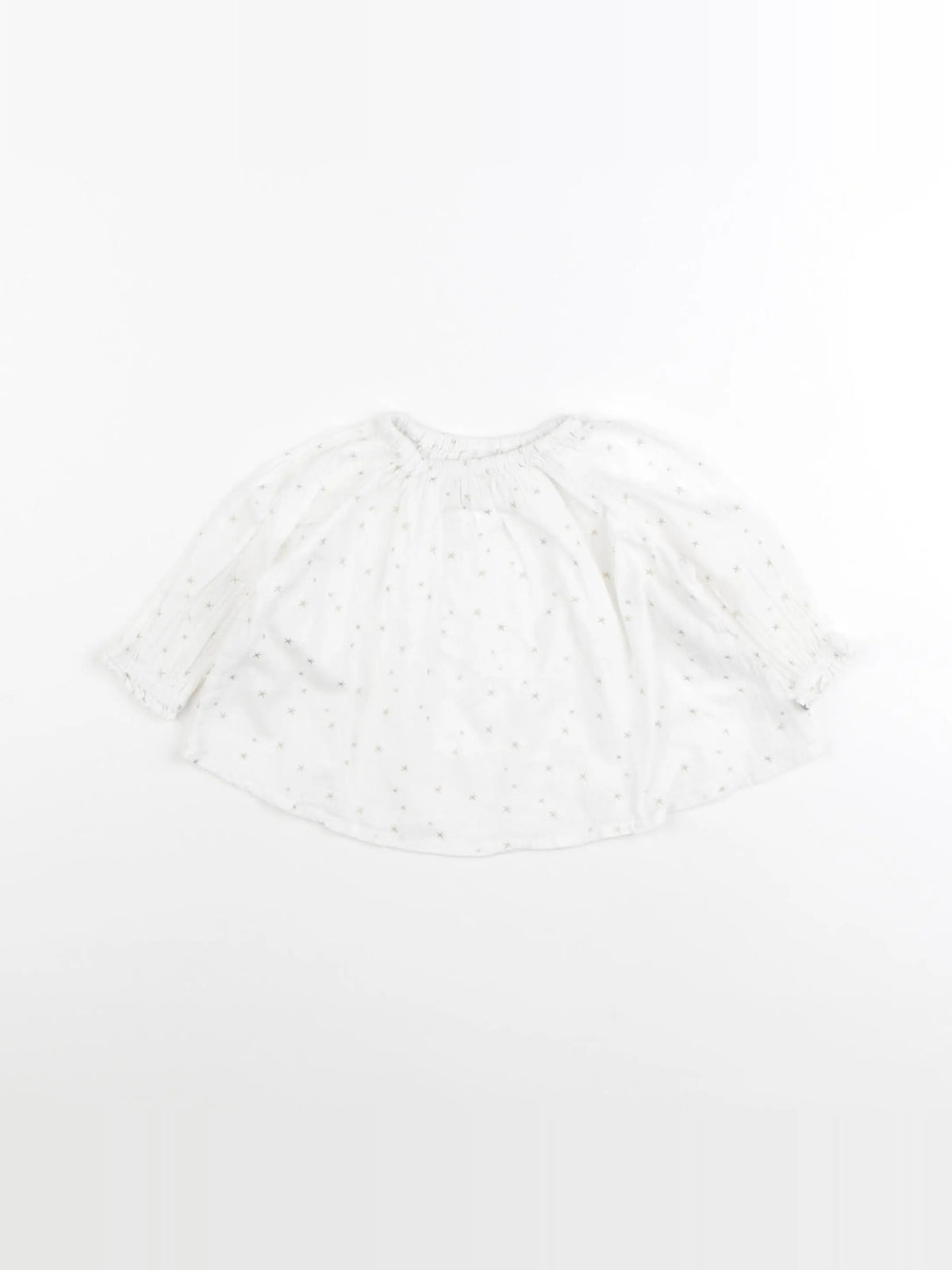 Tape à l'oeil - blouse blanc - 3 mois