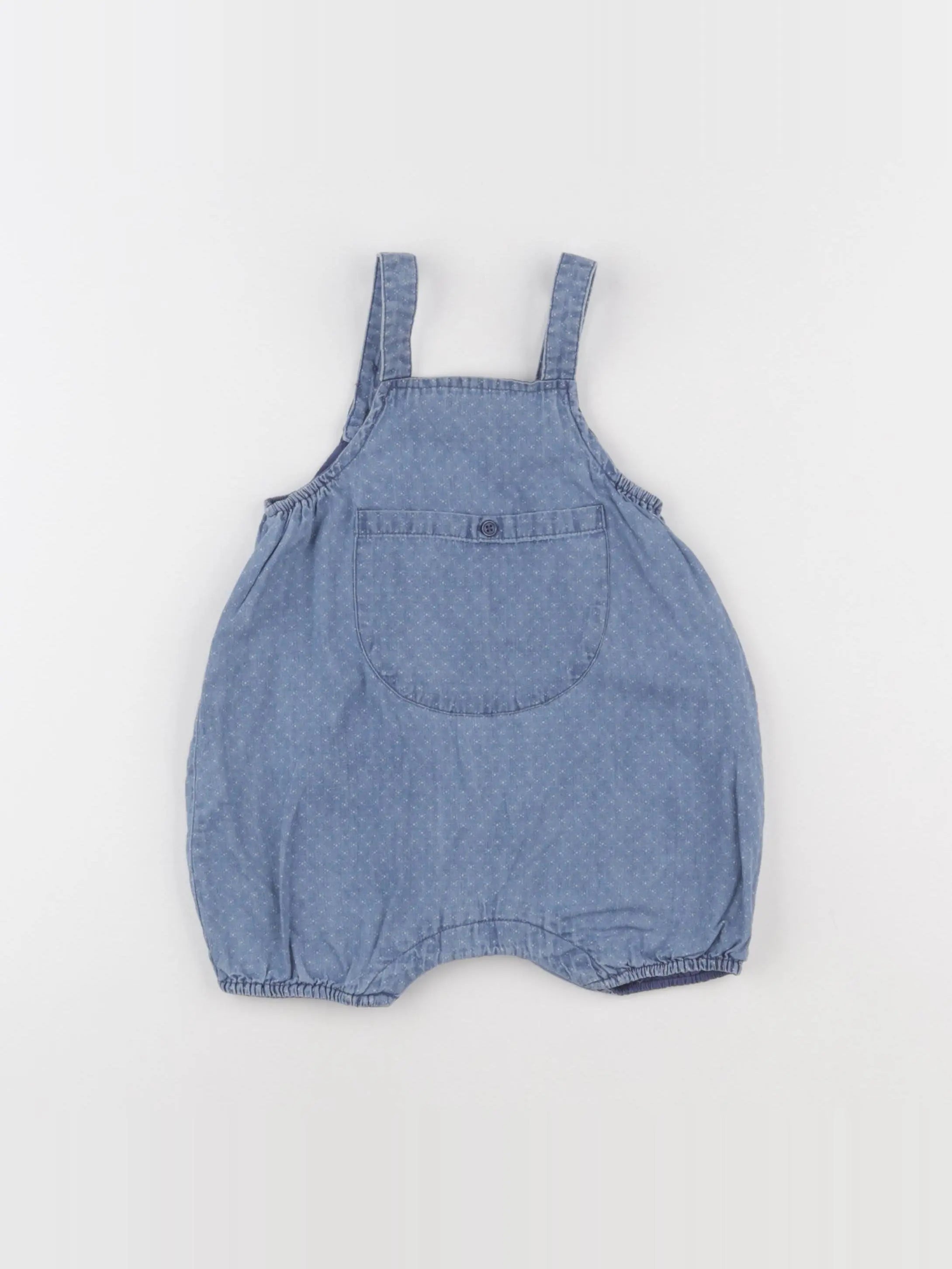 Boutchou - salopette bleu - 6 mois