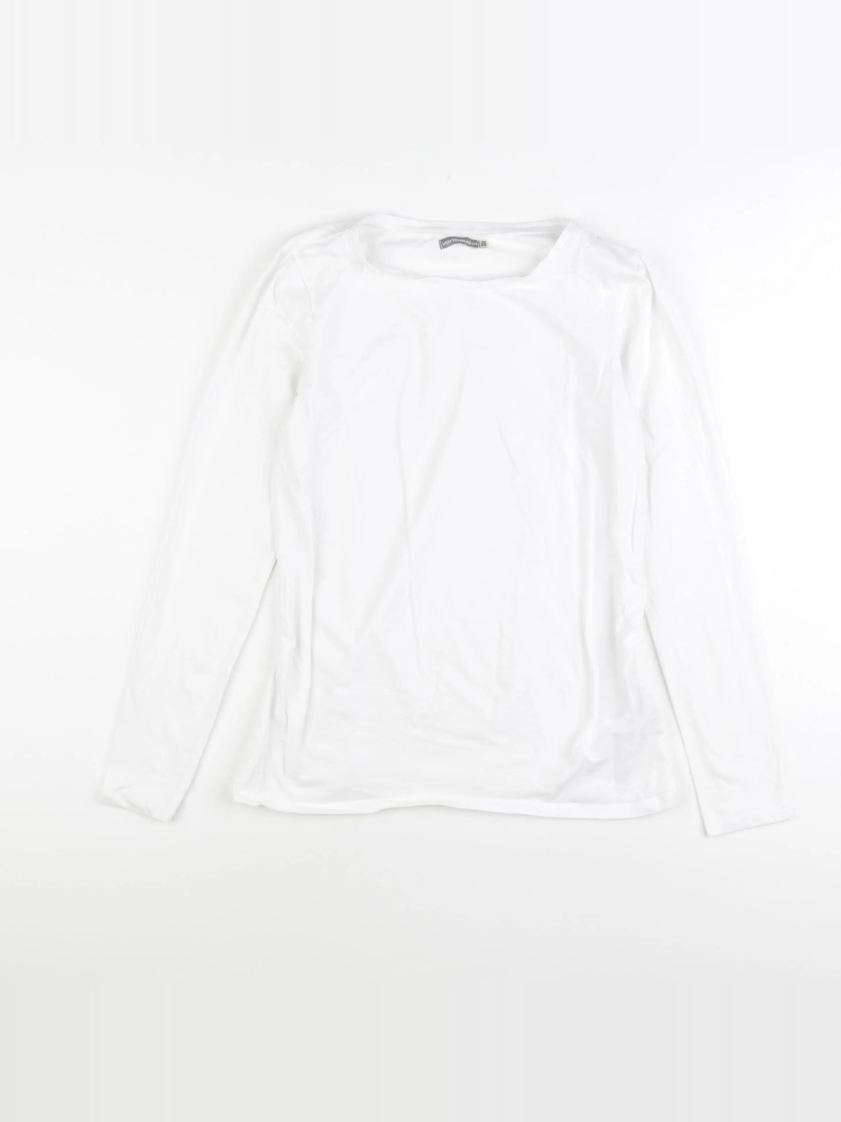 Vertbaudet - tee-shirt grossesse blanc - 38 à 40