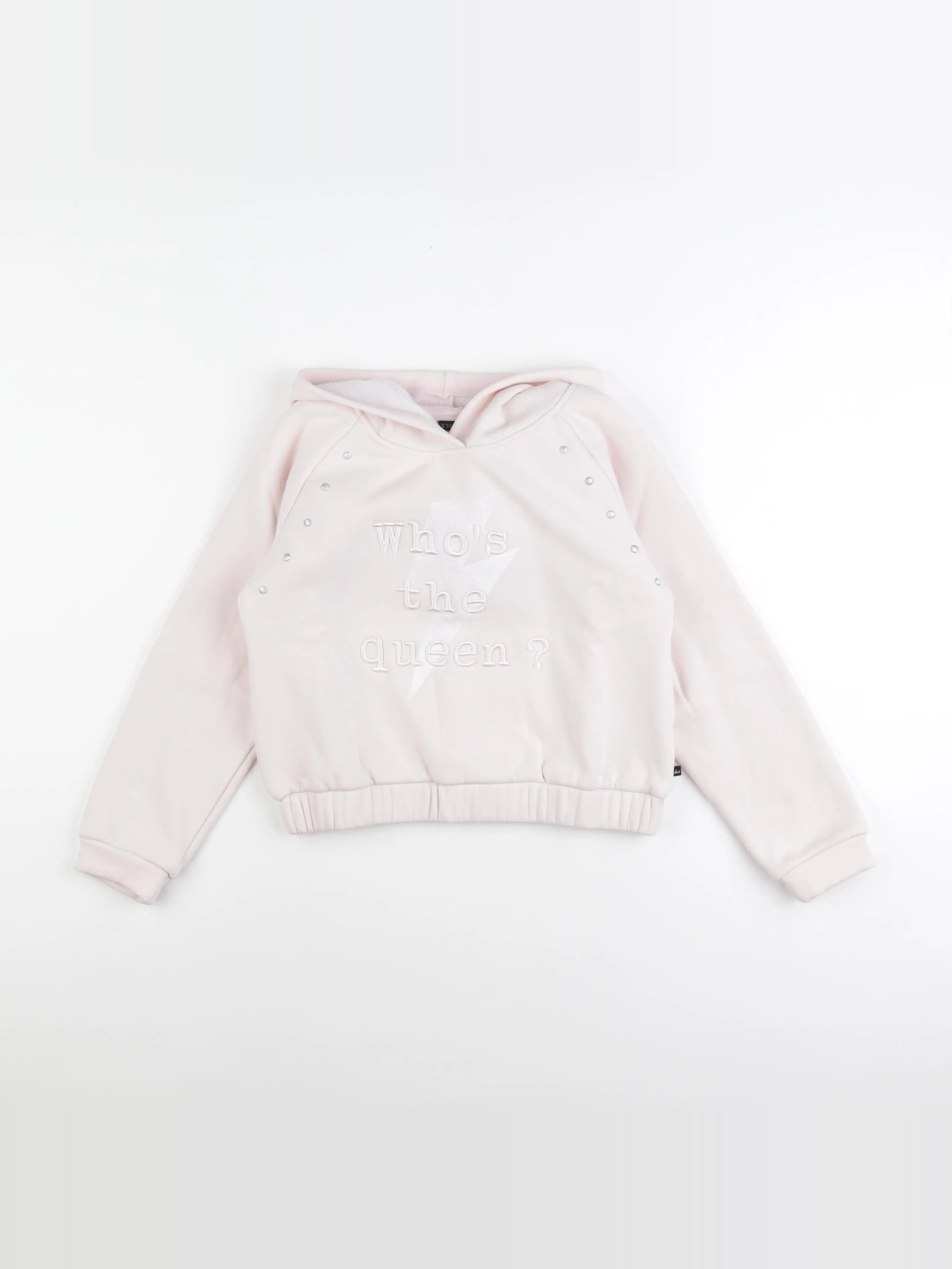IKKS - sweat rose - 10 ans