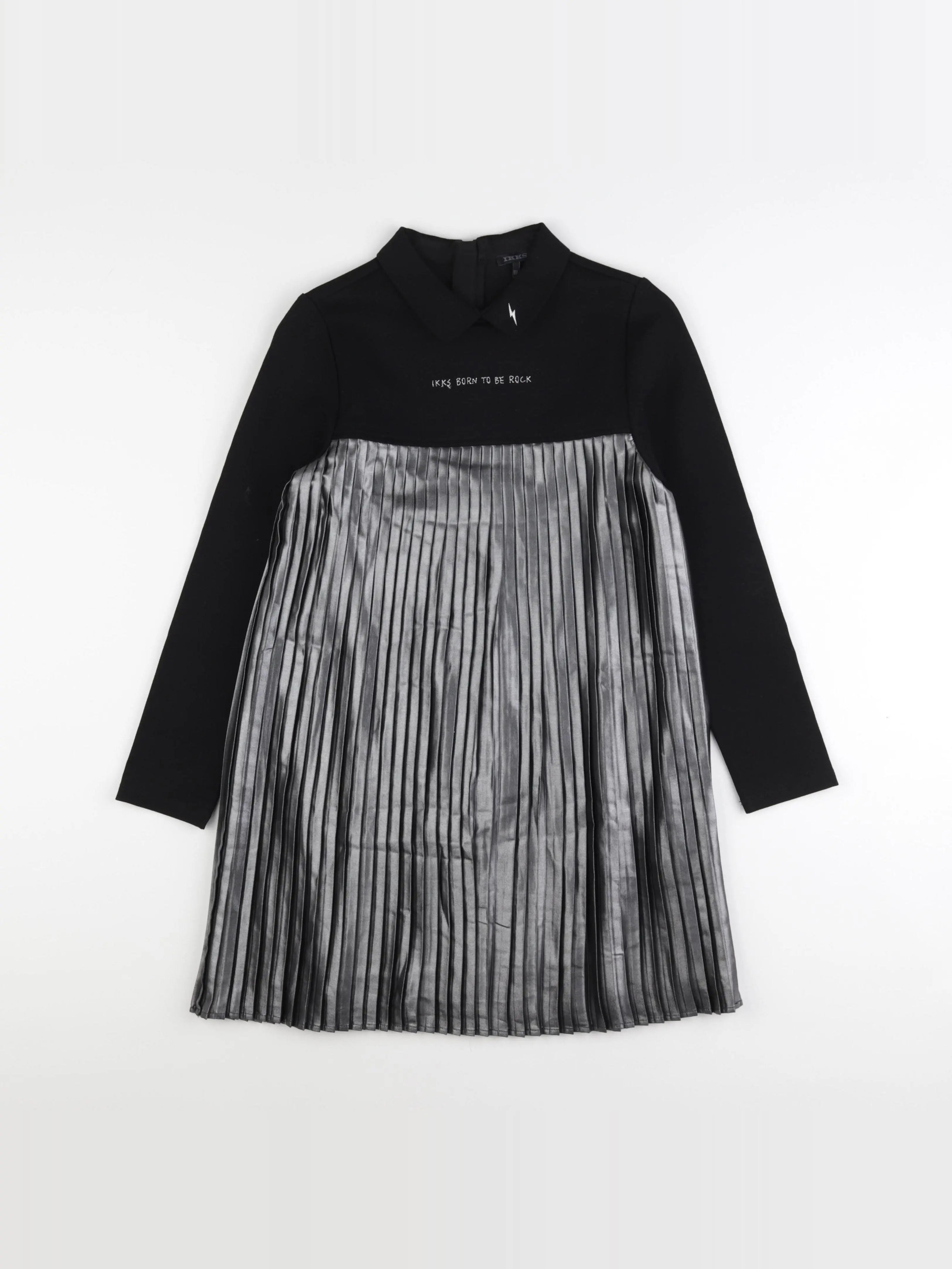 IKKS - robe noir - 10 ans