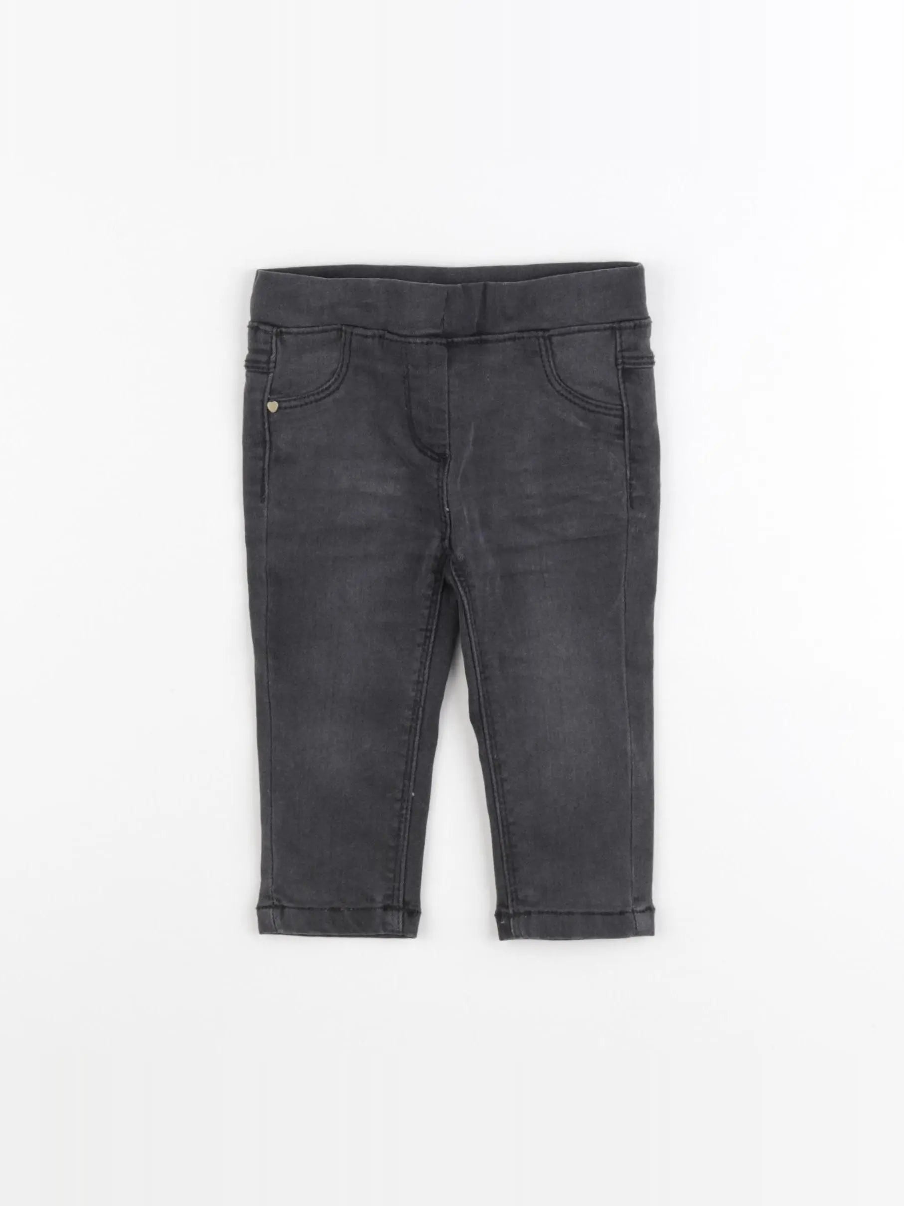 Tape à l'oeil - jegging gris - 9 mois