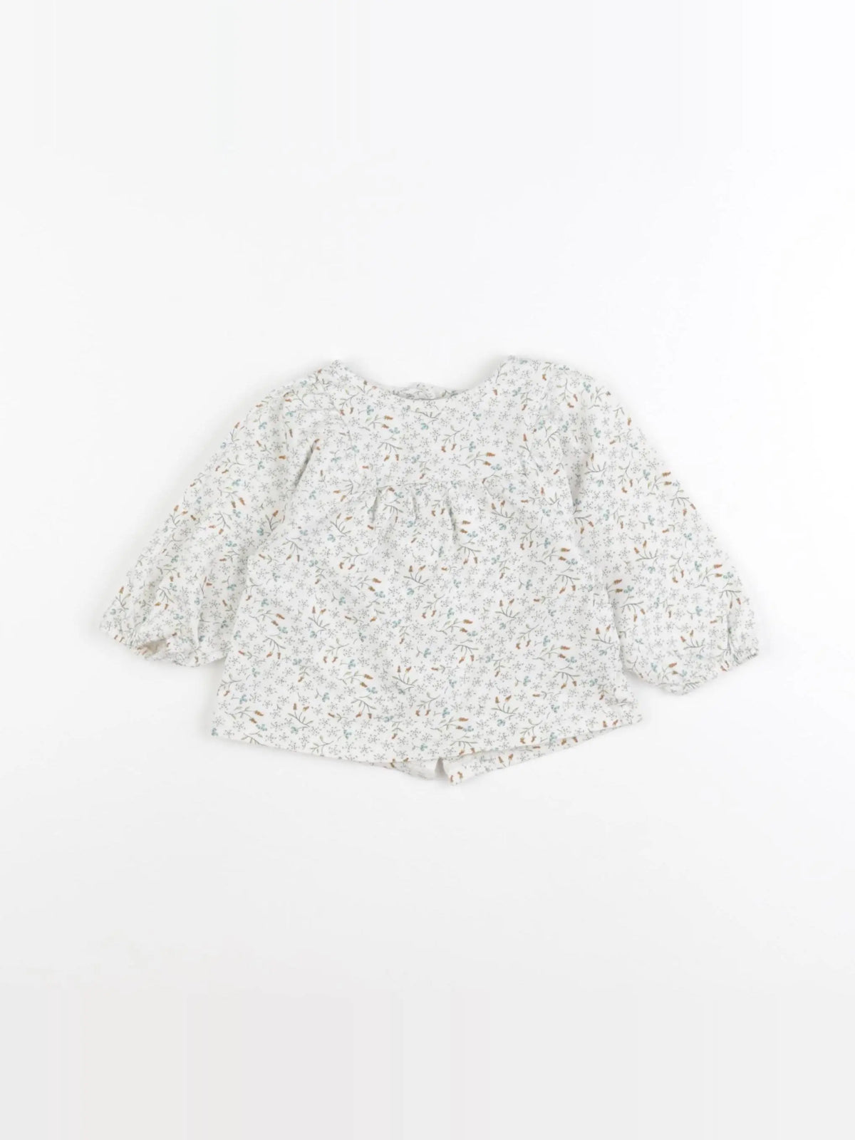 Vertbaudet - tee-shirt beige - 6 mois