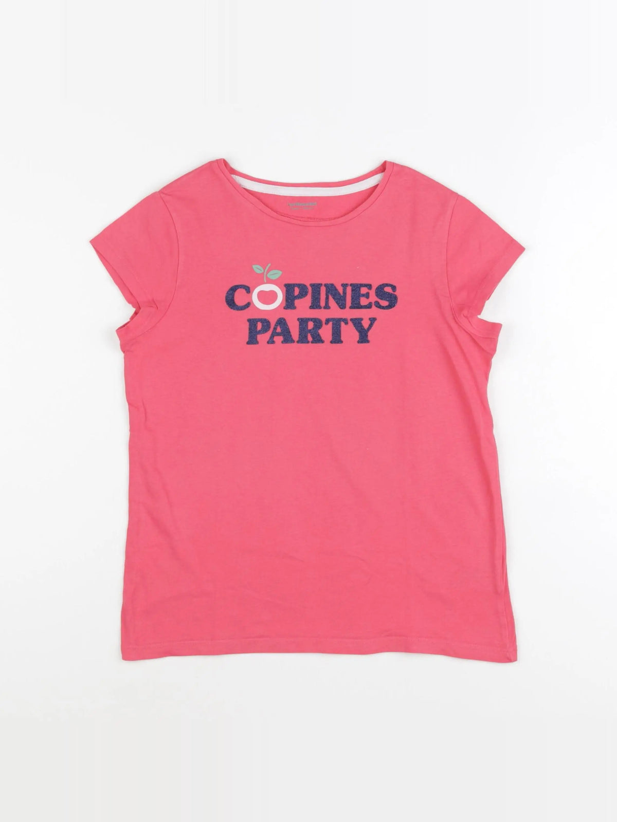 Vertbaudet - tee-shirt rose - 10 ans