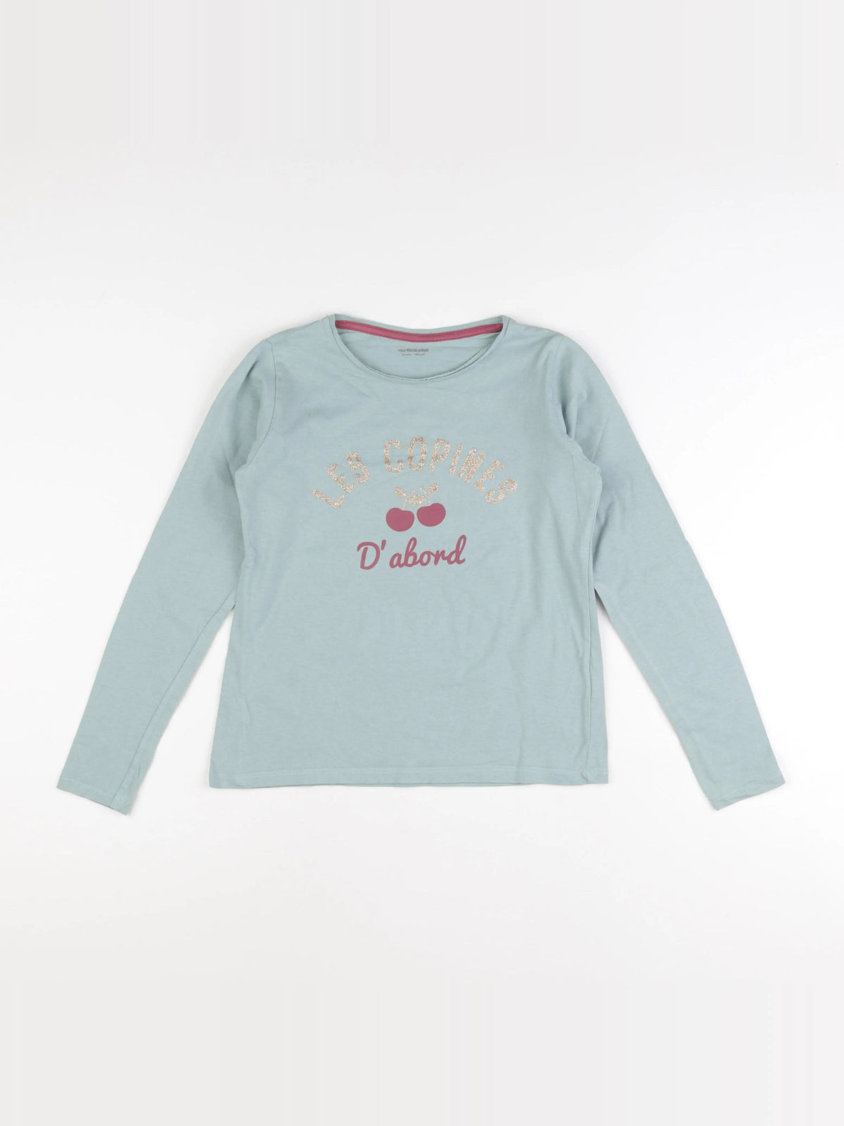 Vertbaudet - tee-shirt vert - 10 ans