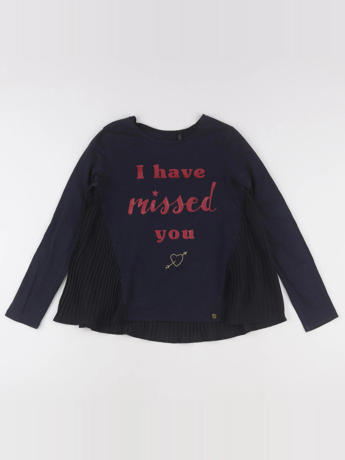 IKKS - tee-shirt bleu - 10 ans