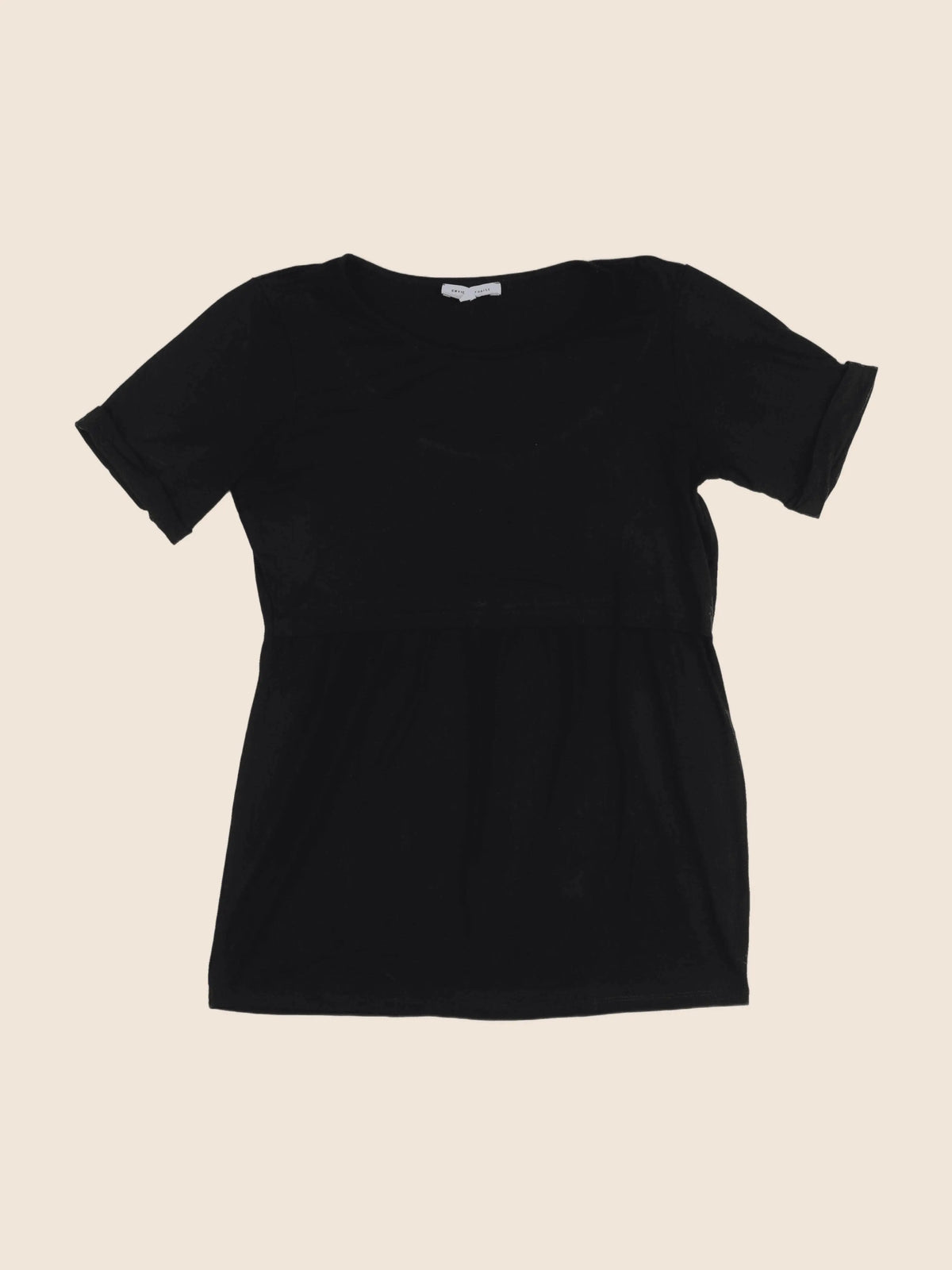 Envie de fraise - tee-shirt grossesse noir - 38 à 40