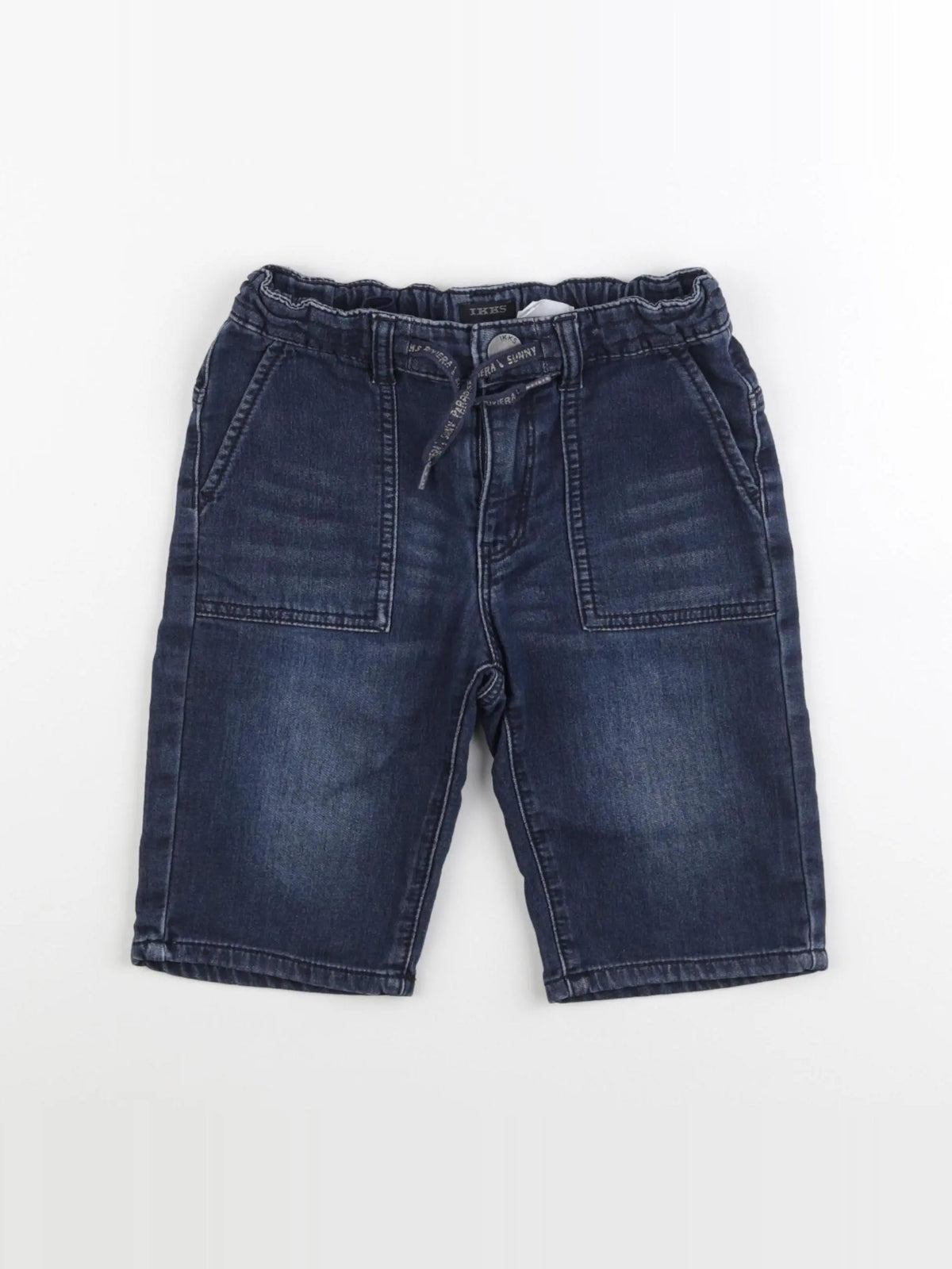 IKKS - short bleu - 8 ans