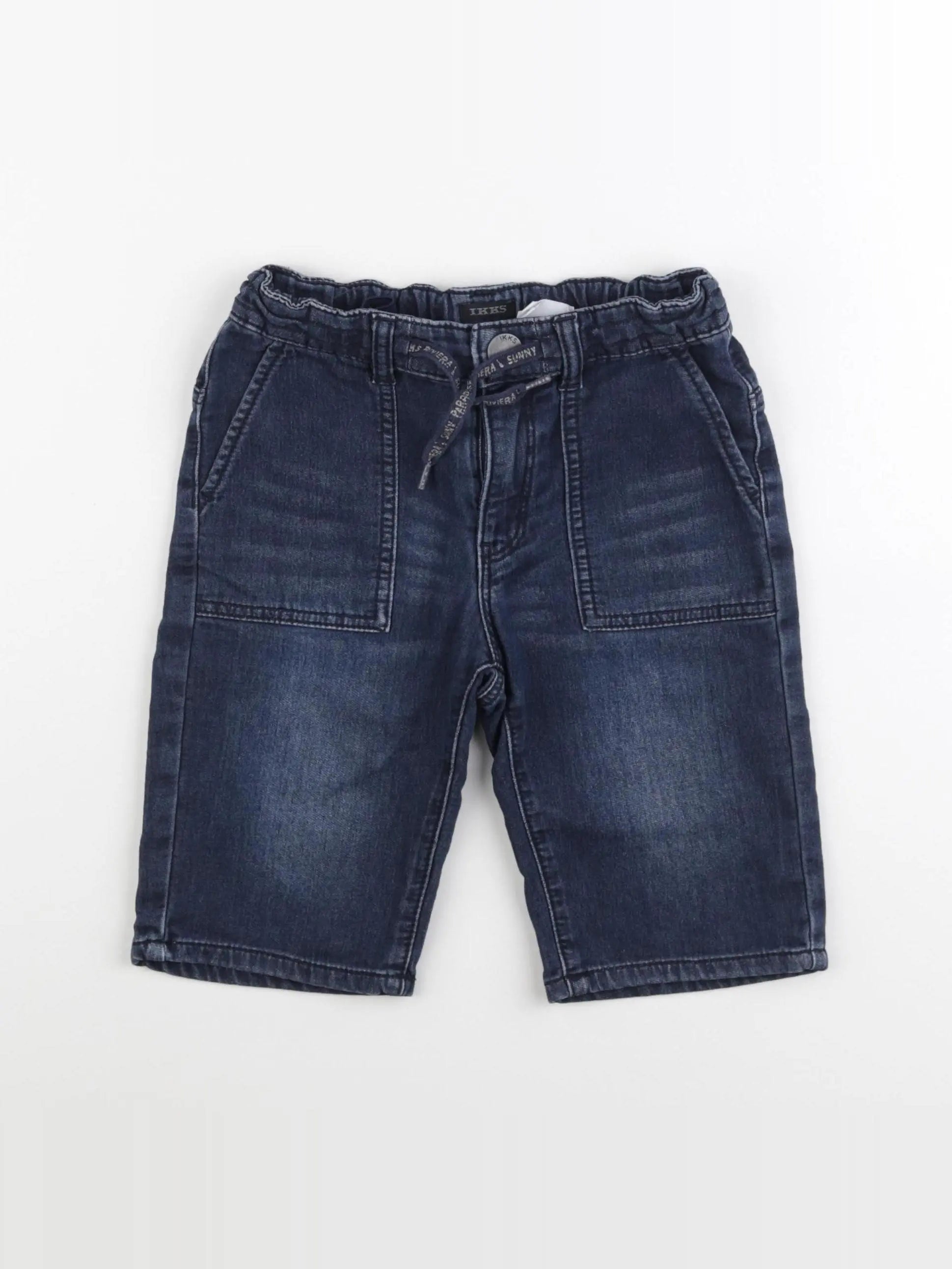 IKKS - short bleu - 8 ans