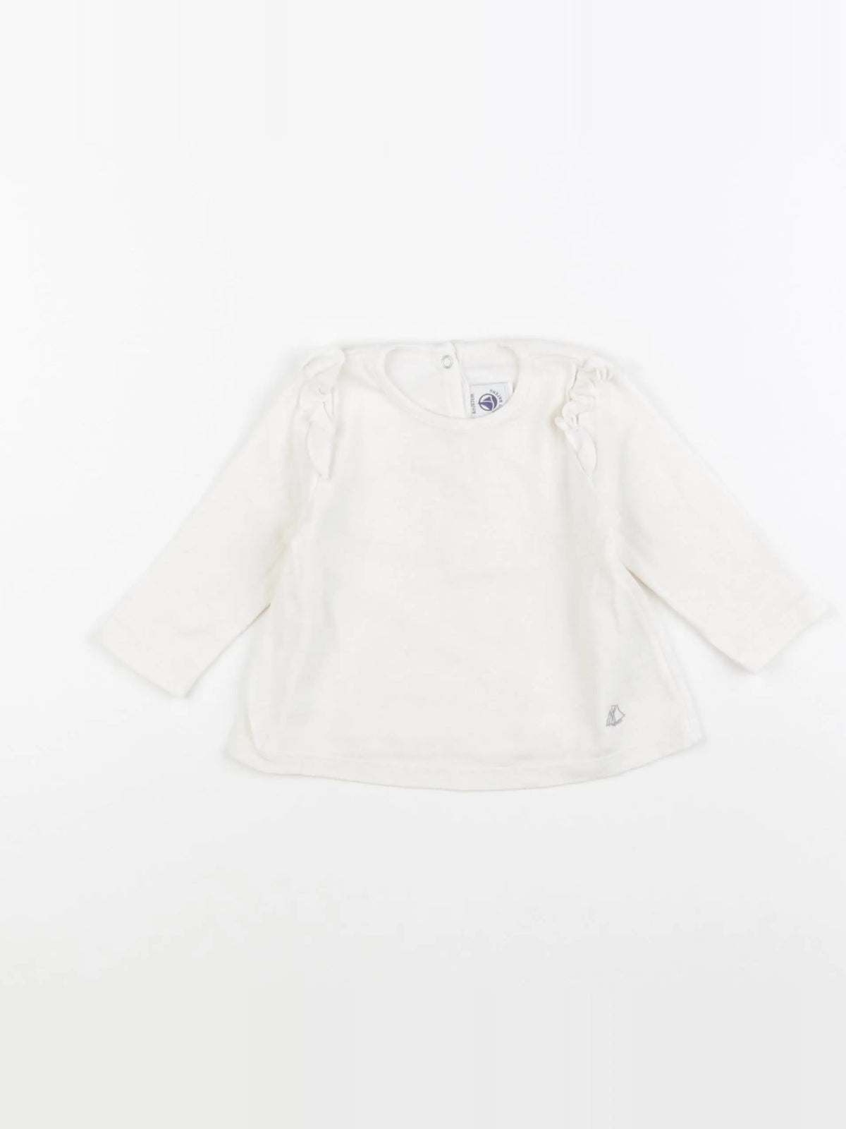 Petit Bateau - tee-shirt beige, or - 6 mois