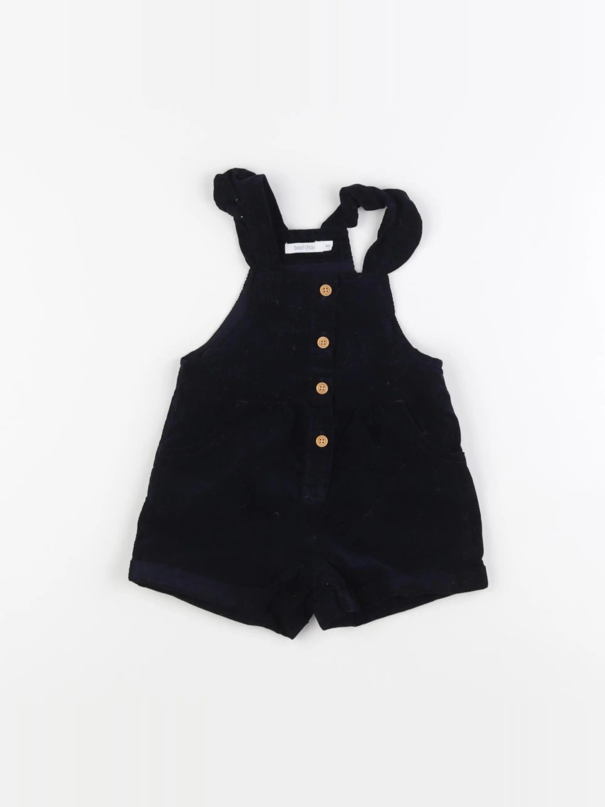 Boutchou - salopette noir - 6 mois