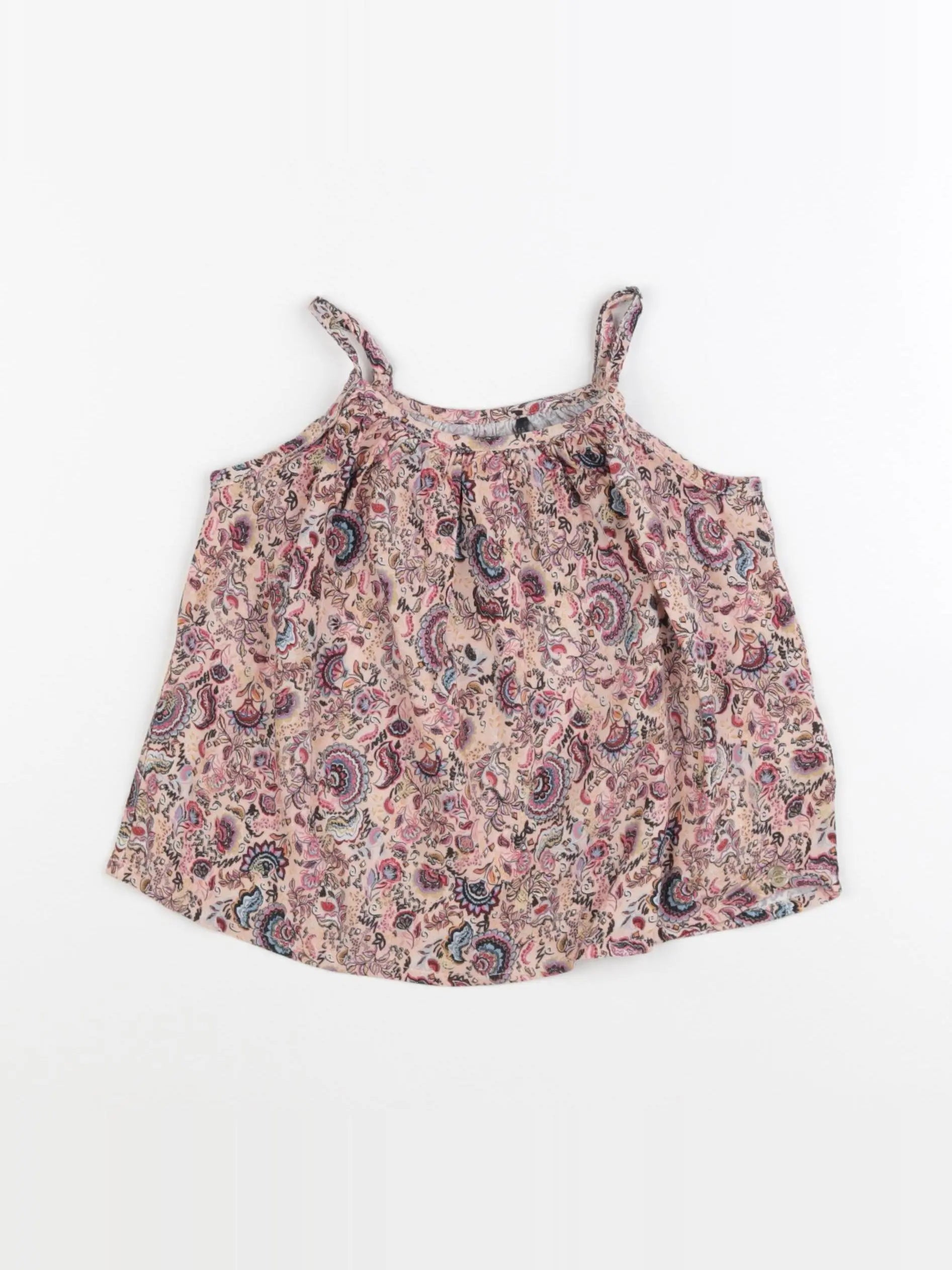 IKKS - blouse rose - 6 ans