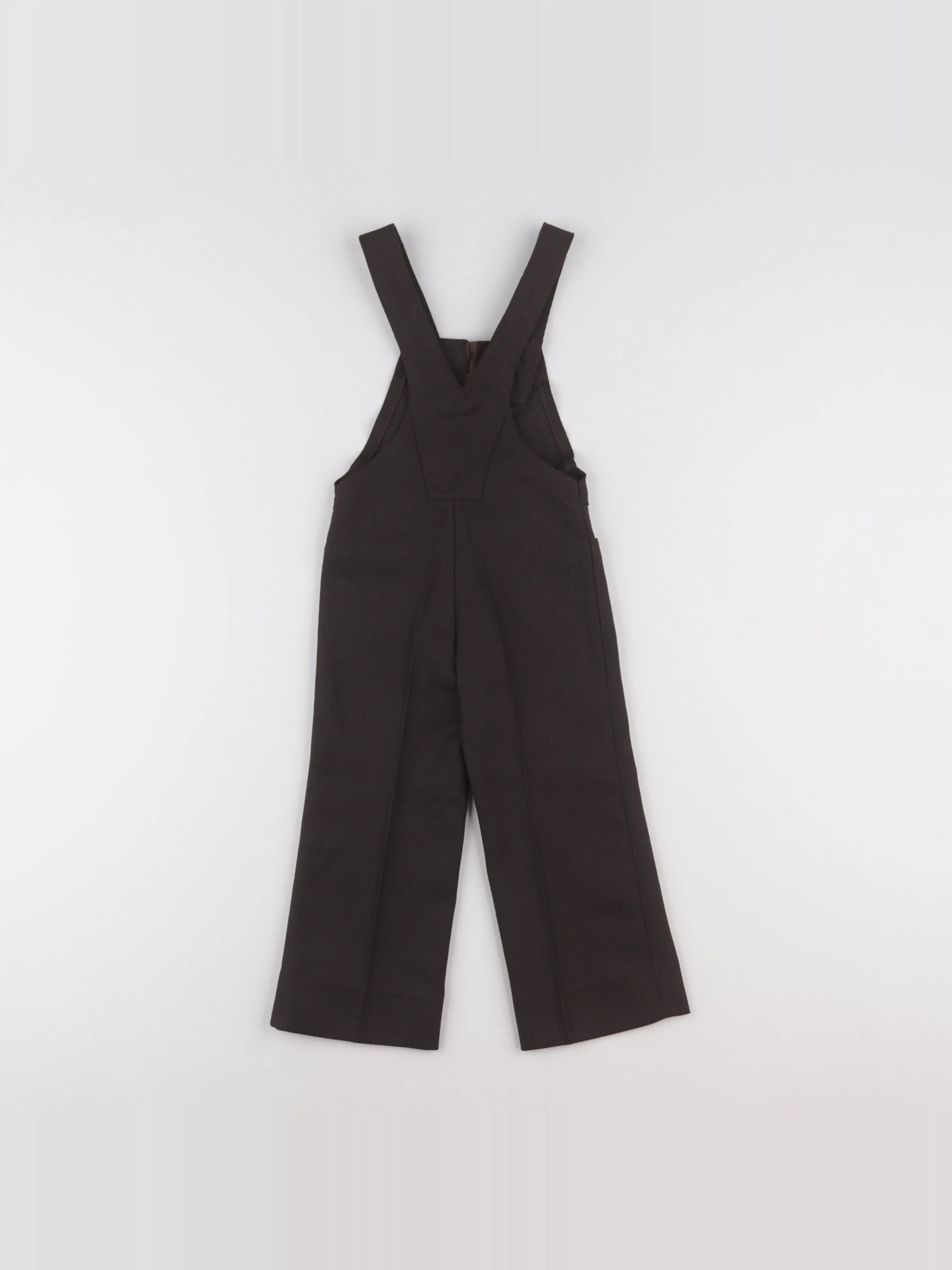 Vintage - salopette marron - 2 ans