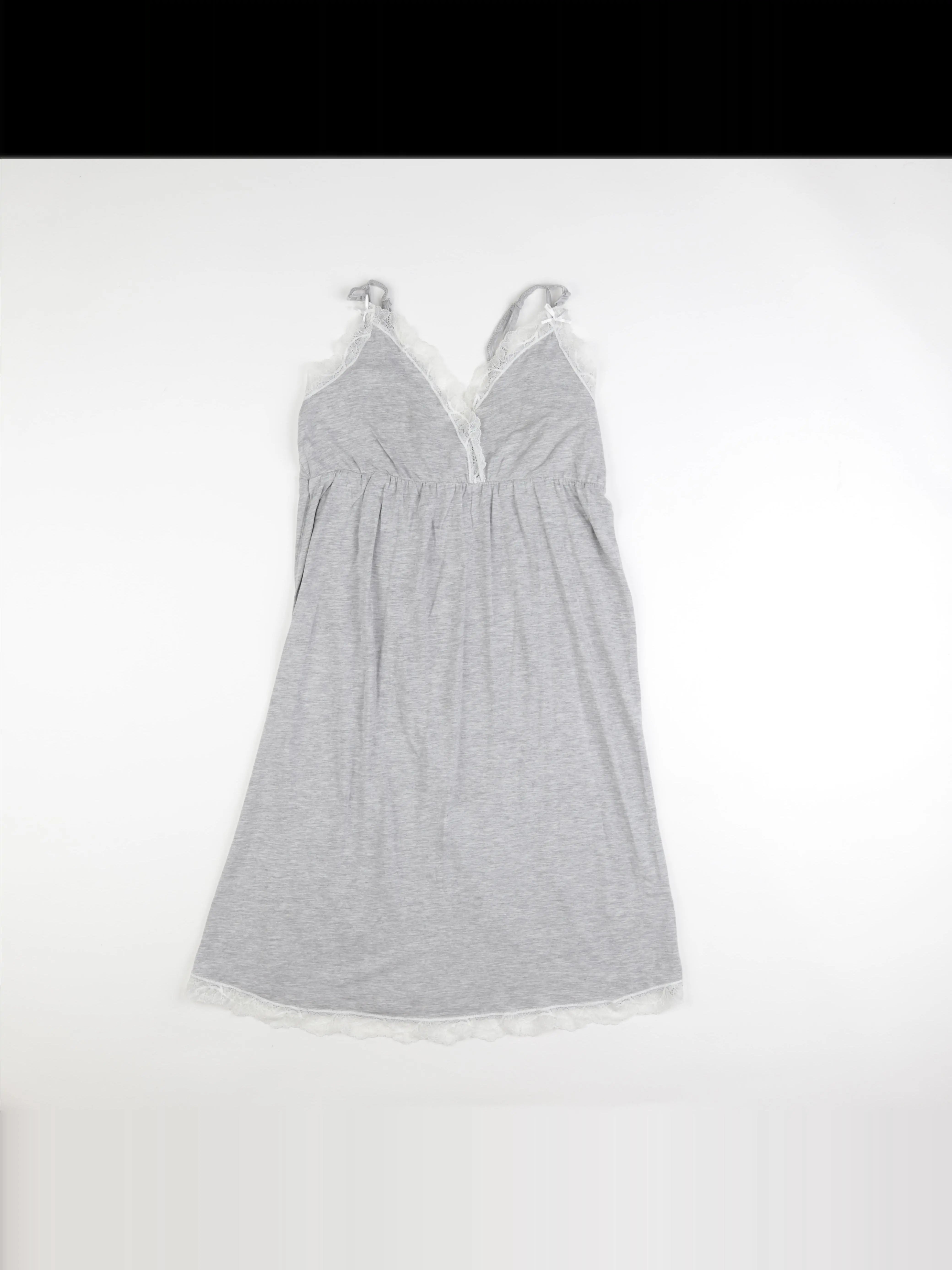 La redoute - chemise de nuit grossesse gris - 34 à 36