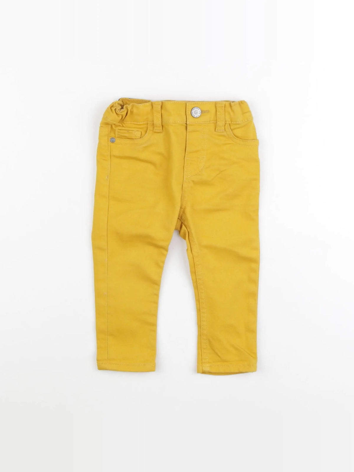 H&M - pantalon jaune - 6/9 mois