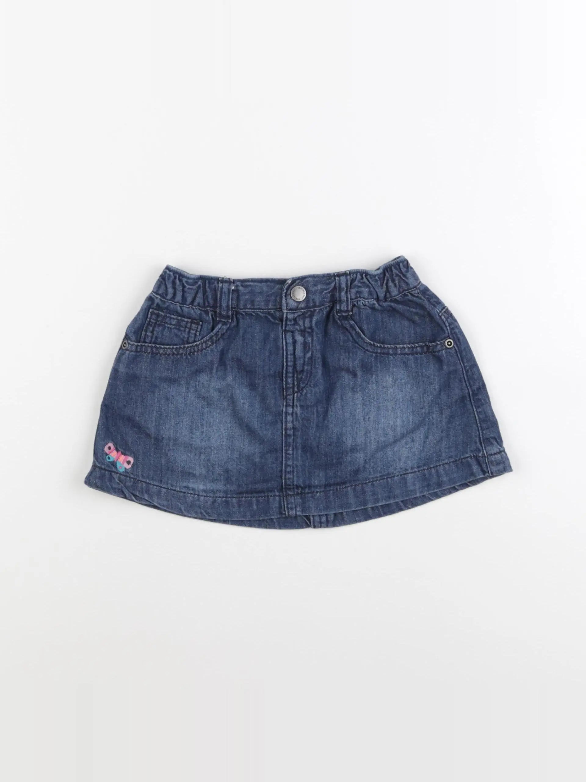Vertbaudet - jupe bleu - 36 mois