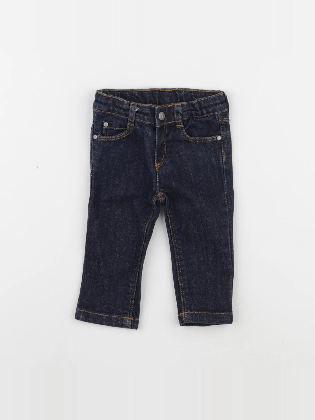 Petit Bateau - jean bleu - 6 mois