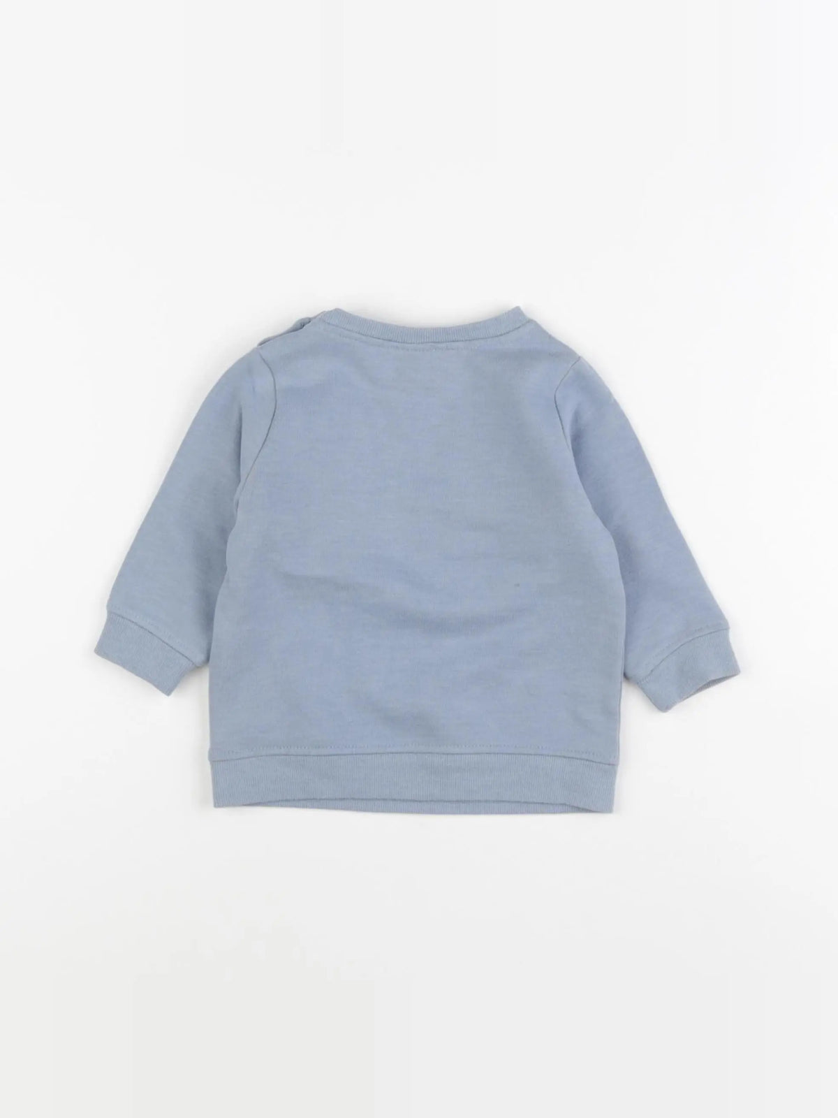 Tape à l'oeil - sweat bleu - 6 mois