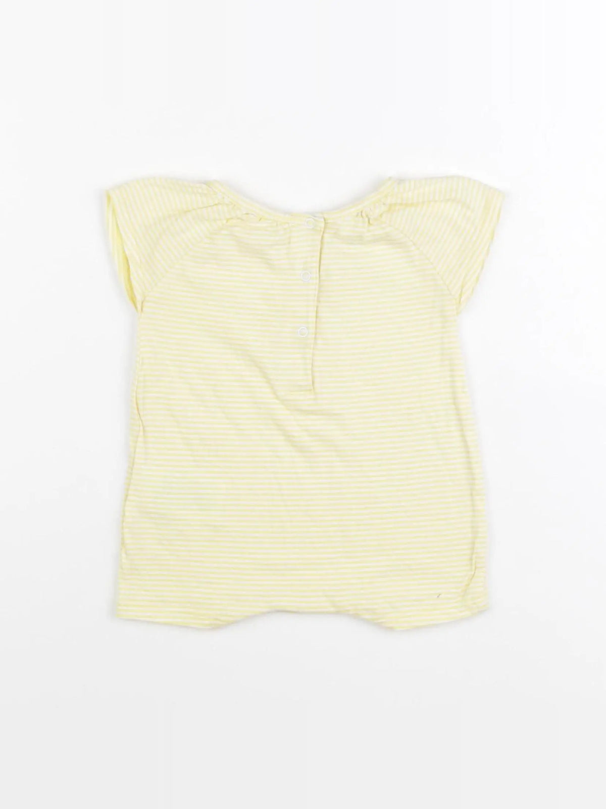 Vertbaudet - combinaison jaune - 3 mois