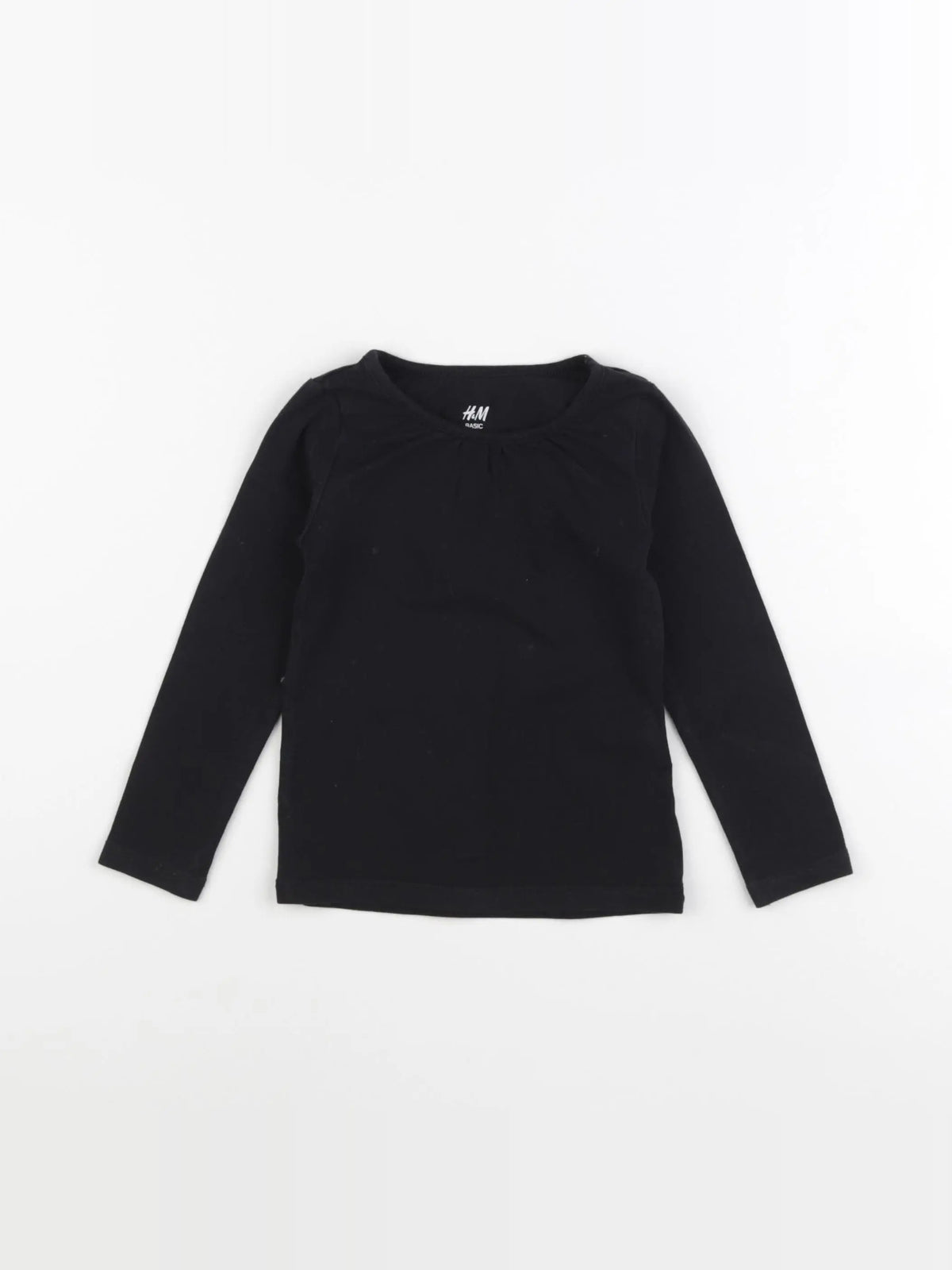 H&M - tee-shirt noir - 18/24 mois