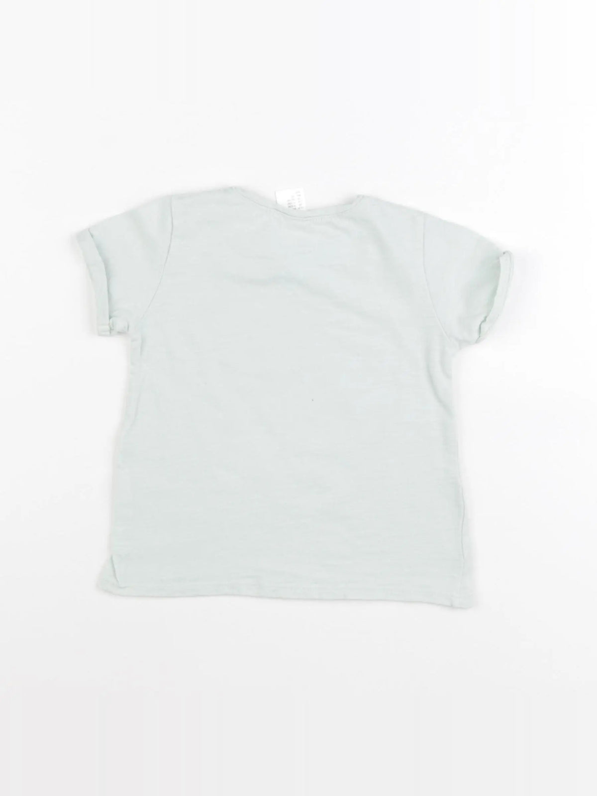 H&M - tee-shirt bleu - 9/12 mois