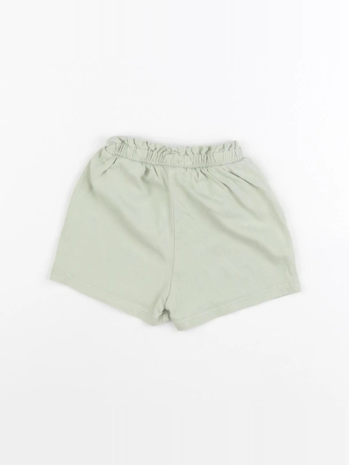 H&M - short vert - 12/18 mois