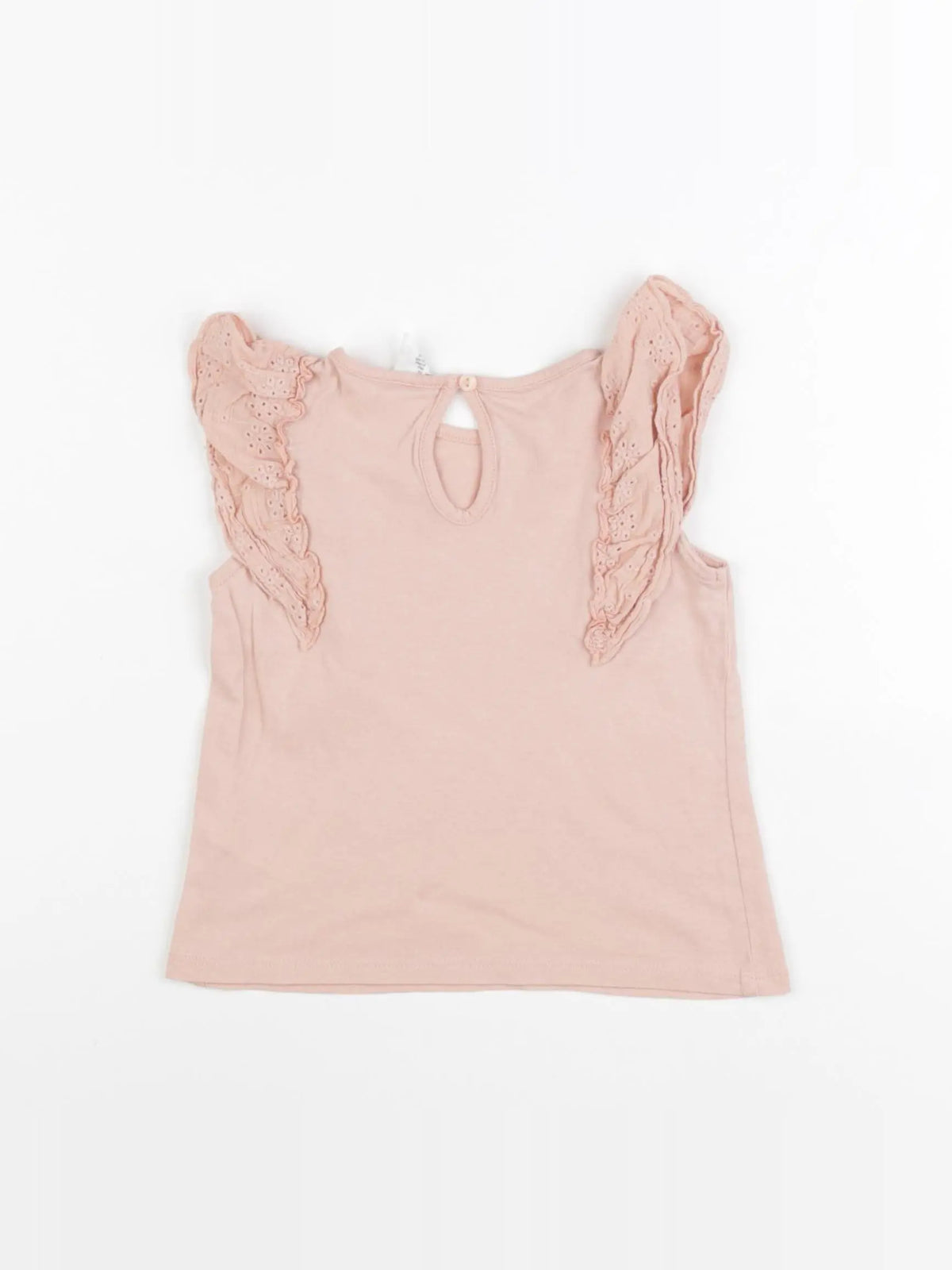 H&M - débardeur rose - 6/9 mois