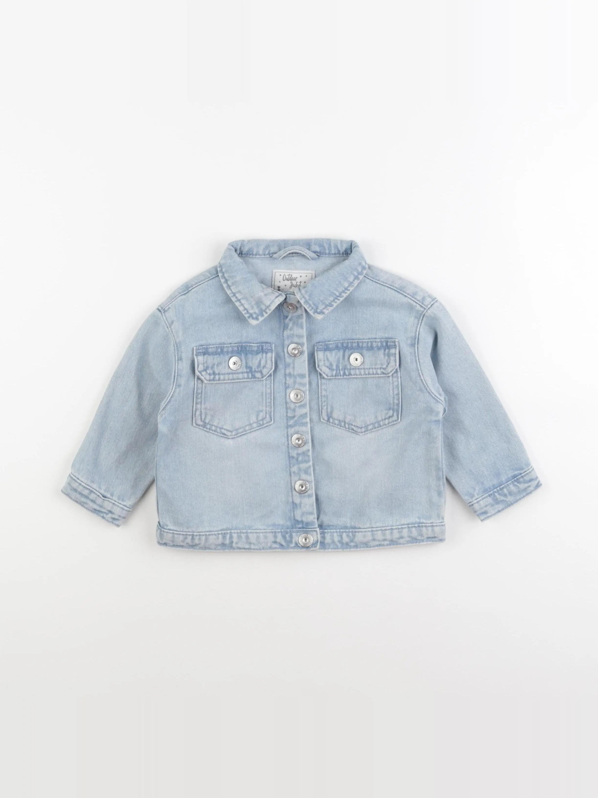 Vertbaudet - veste bleu - 18 mois